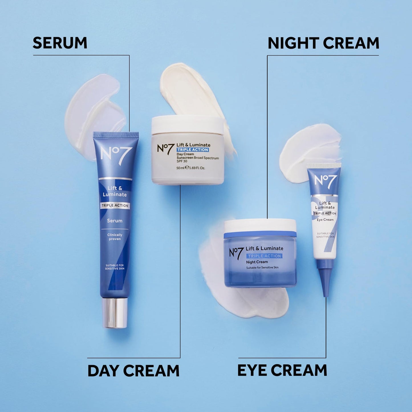 No7 Lift & Luminate Triple Action Day Cream SPF30 50ml