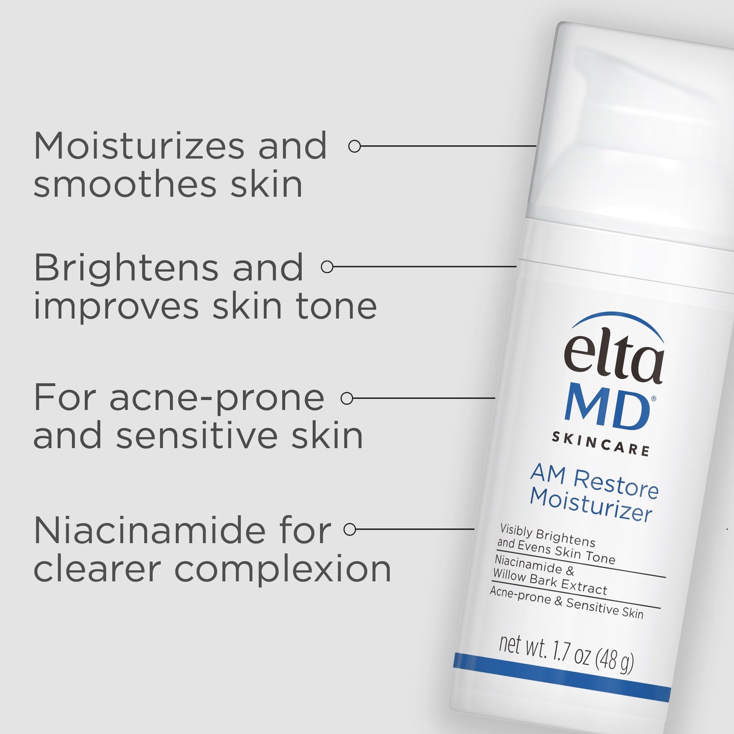 EltaMD Crema Hidratante Restauradora AM Restore Moisturizer 48Gr