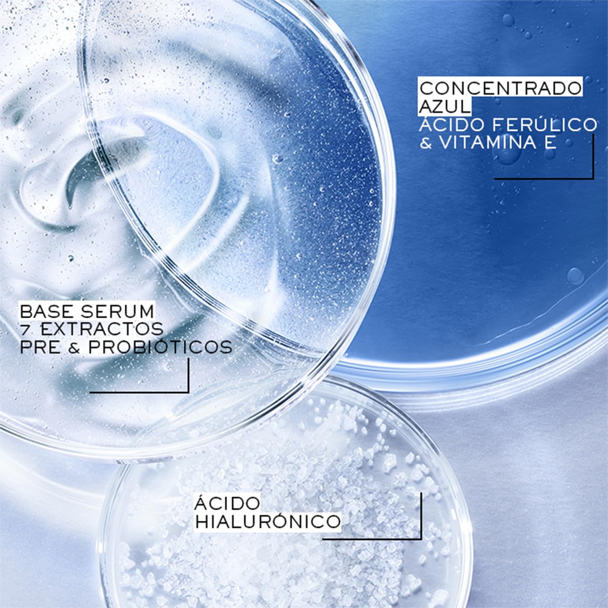 Lancôme Advanced Génifique Sensitive, Serum Reparador para Rostro y Piel Sensible, De Uso Nocturno Para Fortalecer la Barrera de la Piel, Con Ácido Hialurónico, Ferúlico y Vitamina E, 20 ml