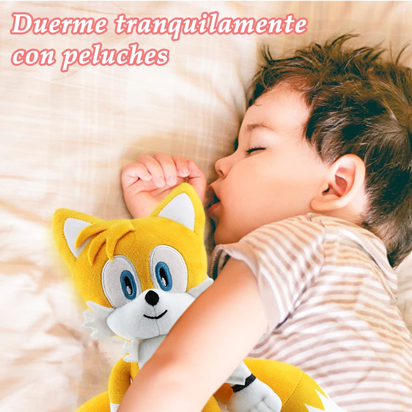 Juguetes de peluche para Hedgehog,12 pulgadas personajes de dibujos animados,Juguete de Peluche Suave para Sala de Estar,Oficina,Coche,Regalos navideños perfectos Para Niños y Niñas (Amarillo)