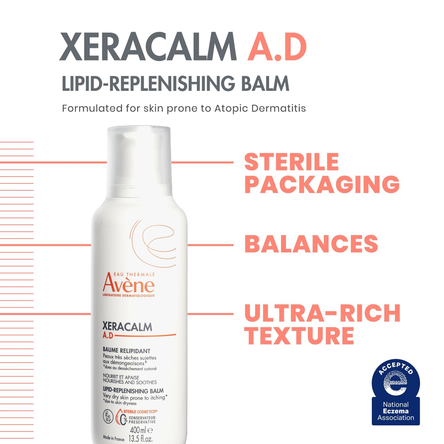 Bálsamo Relipidizante Avène Xeracalm A.D Piel Seca 200 ml