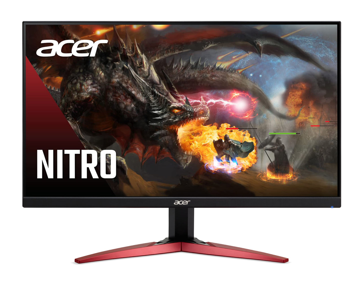Acer Monitor Gamer Nitro KG241Y Sbiip 23.8” FHD (1920 x 1080) IPS | Tecnología AMD FreeSync Premium | Frecuencia de Actualización 165Hz | 1ms (VRB) | Puertos 2 HDMI 2.0 y 1 Display Port 1.2