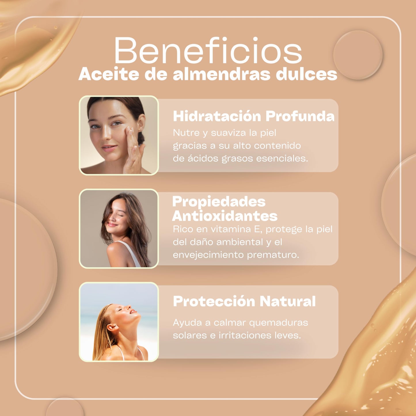 Aceite de Almendras Dulces Padifymx Relajante e Hidratante Corporal y Facial