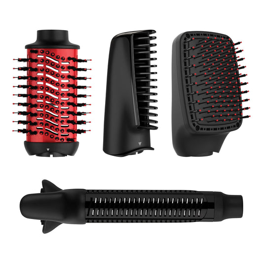 Revlon One-Step Volumizer Plus Removible con Accesorios Intercambiables, Kit con 4 Accesorios