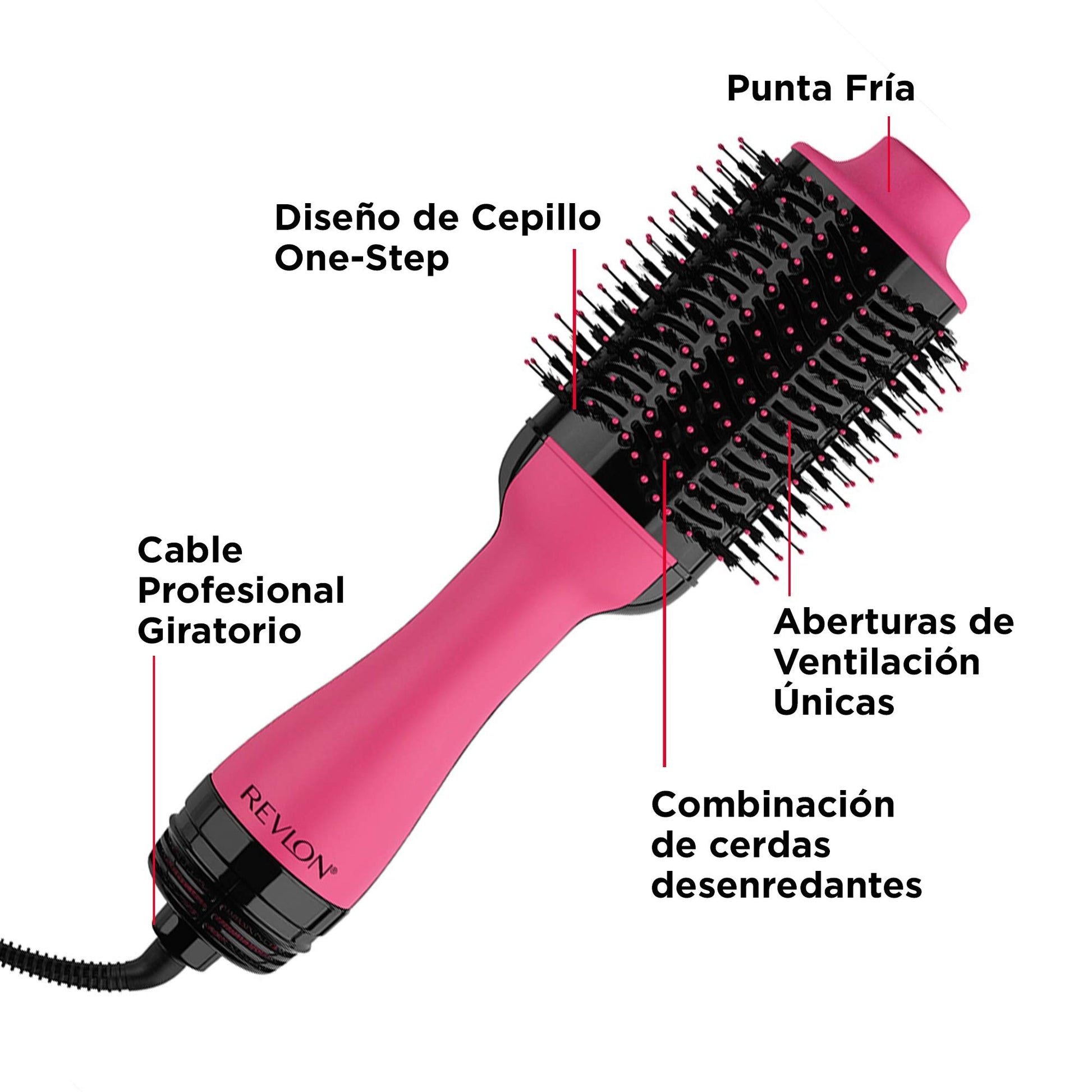 Revlon One-Step Volumizer, Rosa