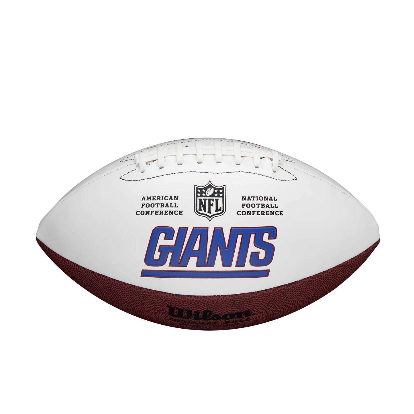 Balón de Fútbol Americano Wilson NFL New York Giants Talla Oficial Autógrafo