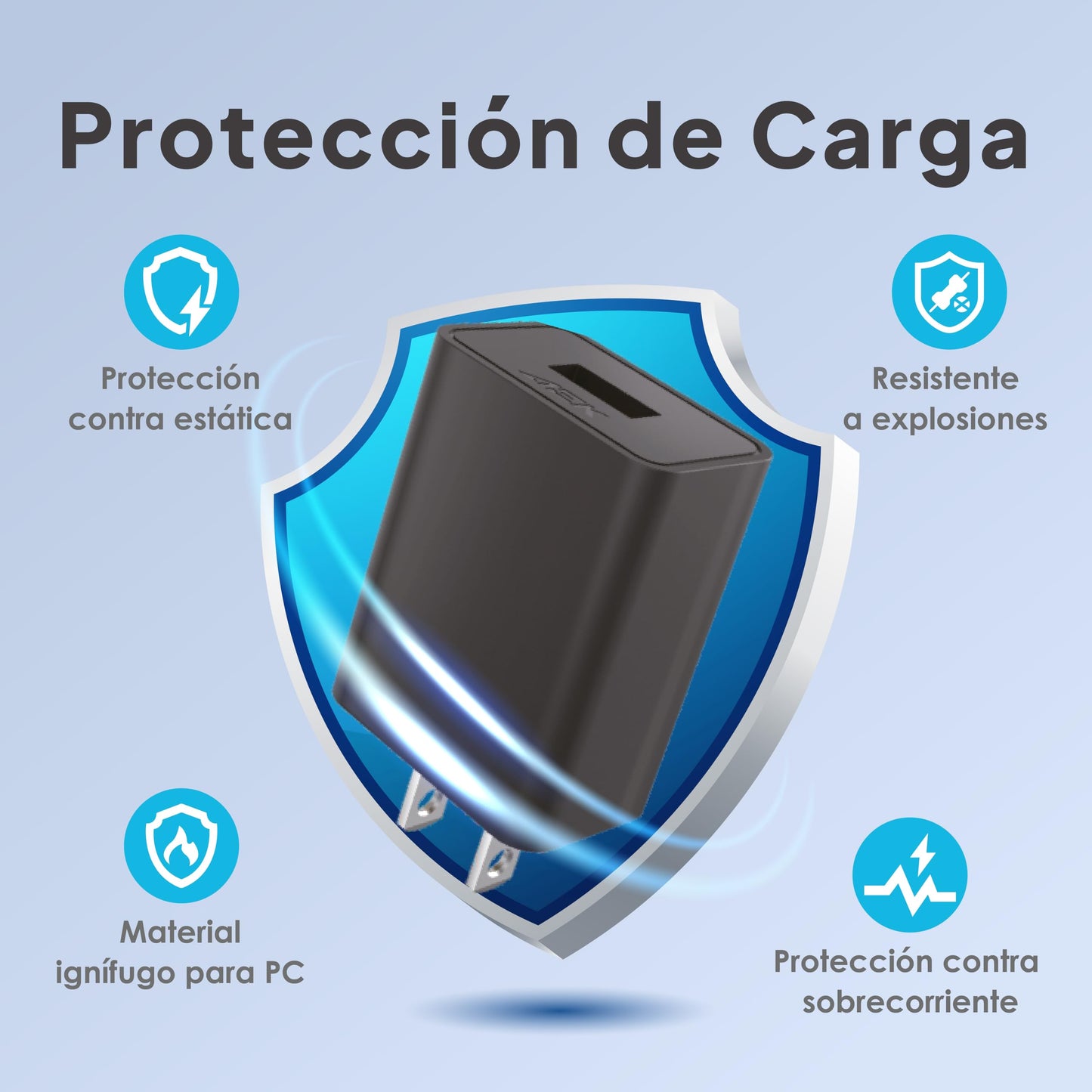 AEK CYBER G02TCN Cargador USB C, Pack PD 10W Cubo Cargador Tipo C Carga Rápida con Cable USB C a C 1M 2.1A, Cuadro de Carga Compatible para Dispositivos Celular, Tablets, bocinas, etc. (Negro)