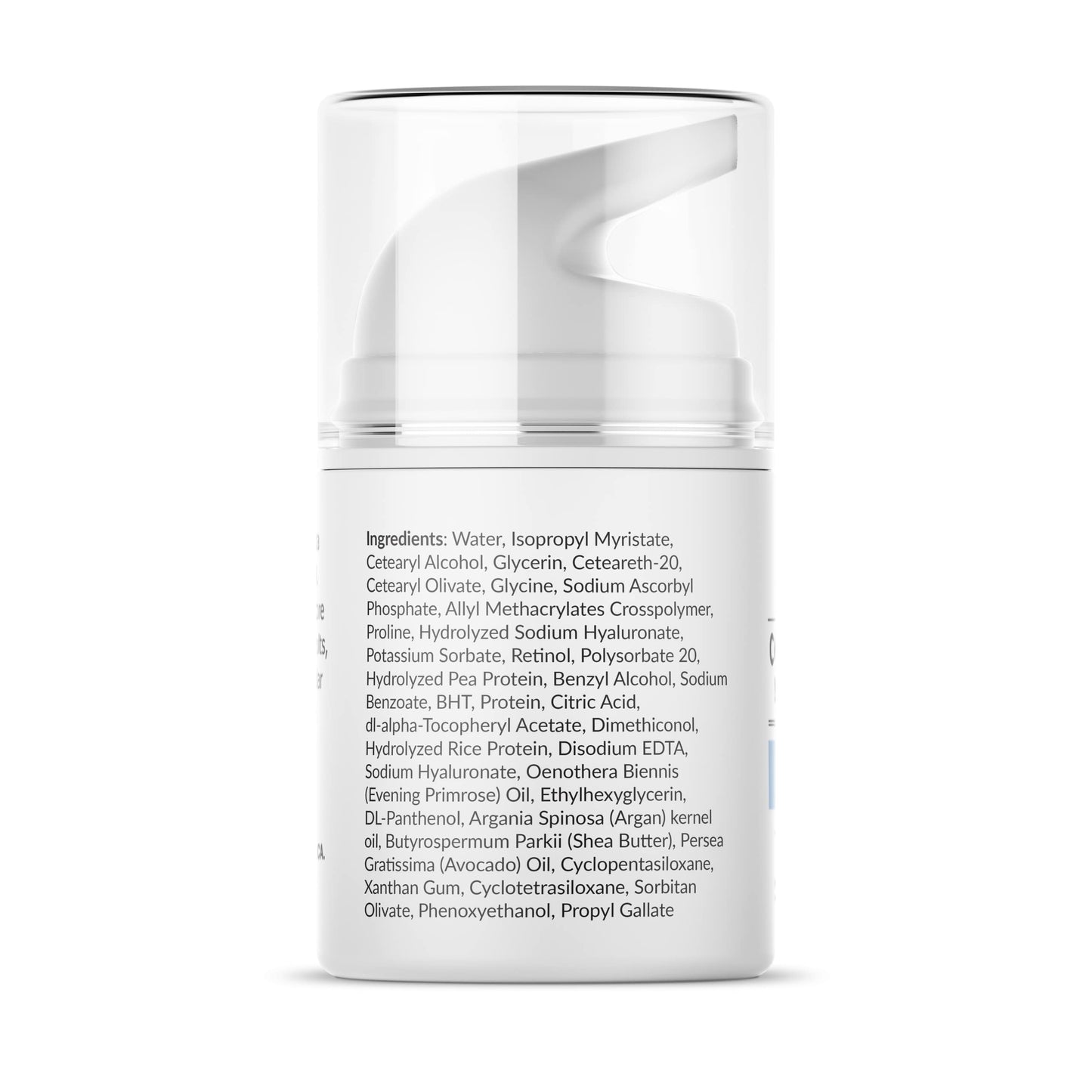 Pure Biology Retinol Moisturizer Cream with Hyaluronic Acid, Vitamins B5, E & Breakthrough Anti Aging, Anti Wrinkle Complex – Face & Eye Skin Care for Men & Women, All Skin Types, 1.7 OZ