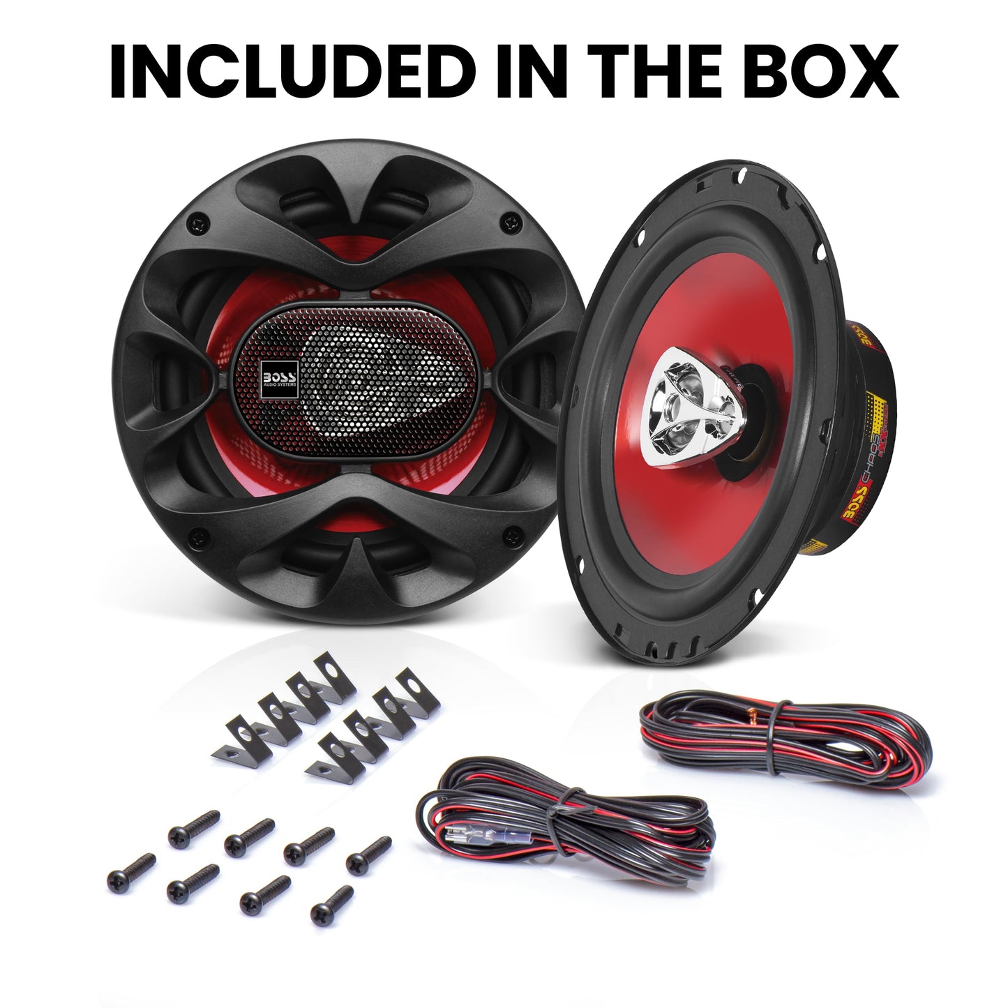 BOSS Audio CH6530 Chaos Exxtreme 300-watt 3 way auto 6.5" Coaxial Speaker