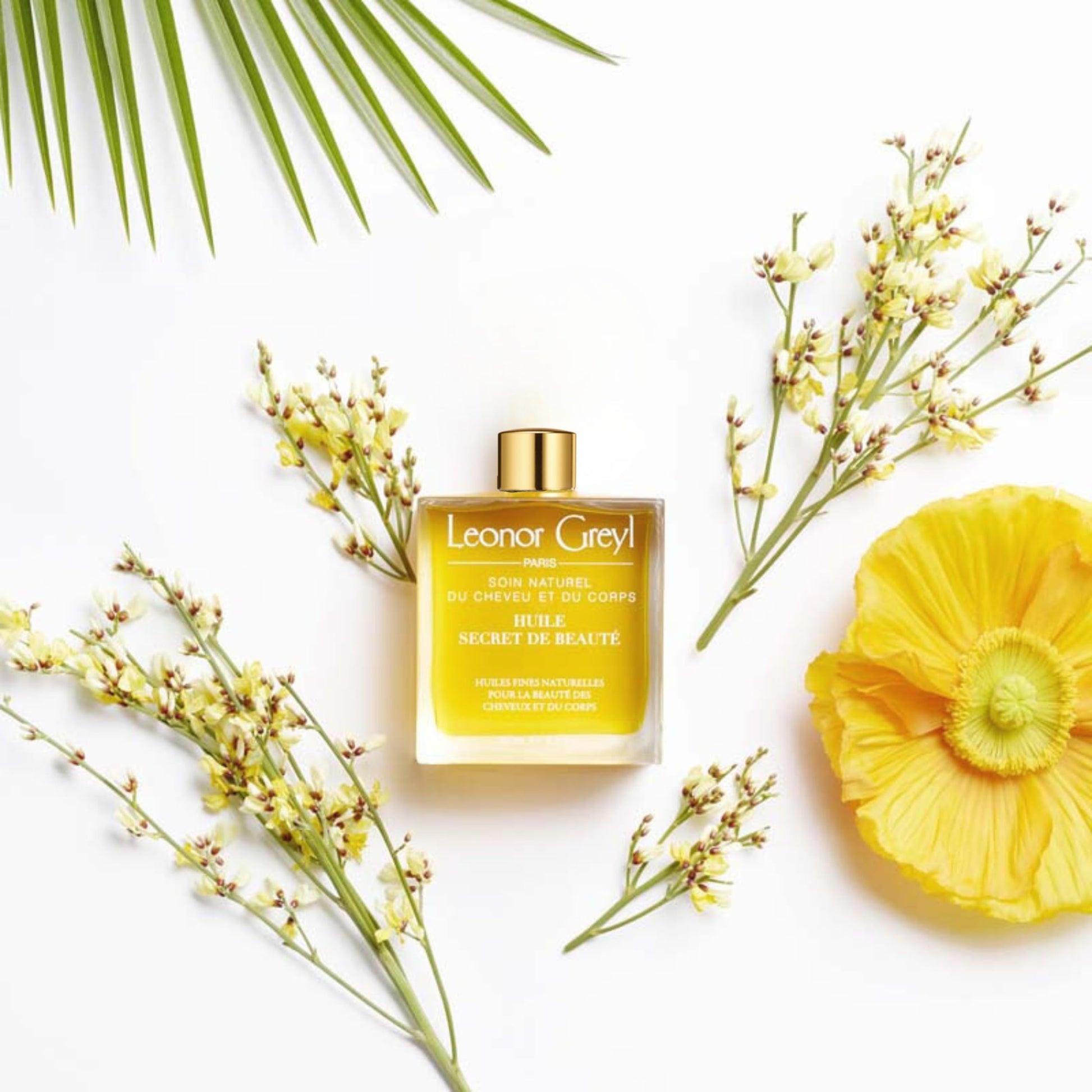 Aceite Orgánico Leonor Greyl Paris Huile Secret de Beauté 3.2 oz para Cabello y Cuerpo