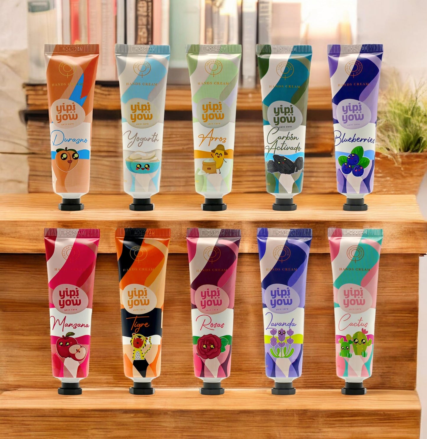 Pack de 20 Cremas de Manos Nutritivas con Fragancia Vegetal - Reparación e Hidratación Diaria - Estilo Kawaii - Ideal para Cuidado de la Piel en Tienda Online