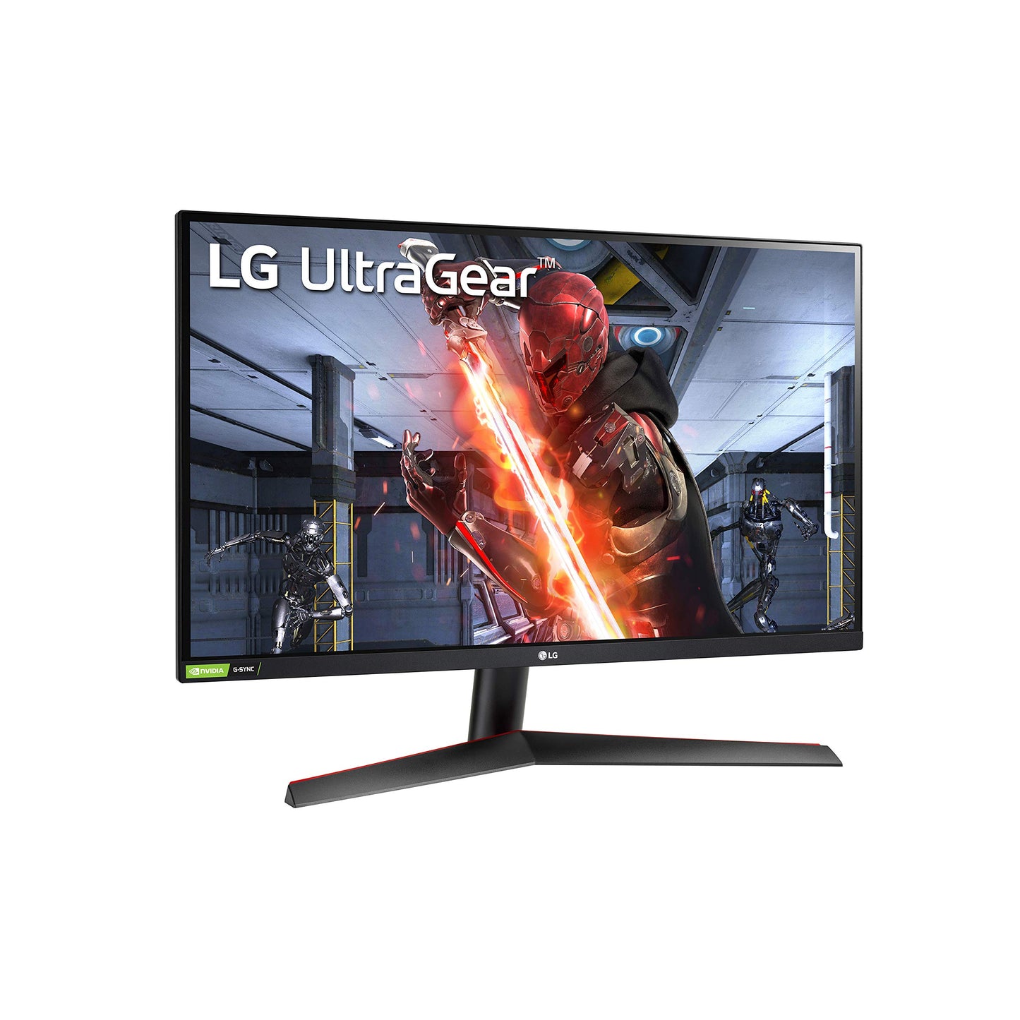LG 27GN800-B Ultragear Monitor para juegos de 27 pulgadas QHD (2560 x 1440), visualización IPS, tiempo de respuesta IPS de 1 ms (GtG), tasa de actualización de 144 Hz, compatible con NVIDIA G-SYNC, AMD FreeSync Premium, negro