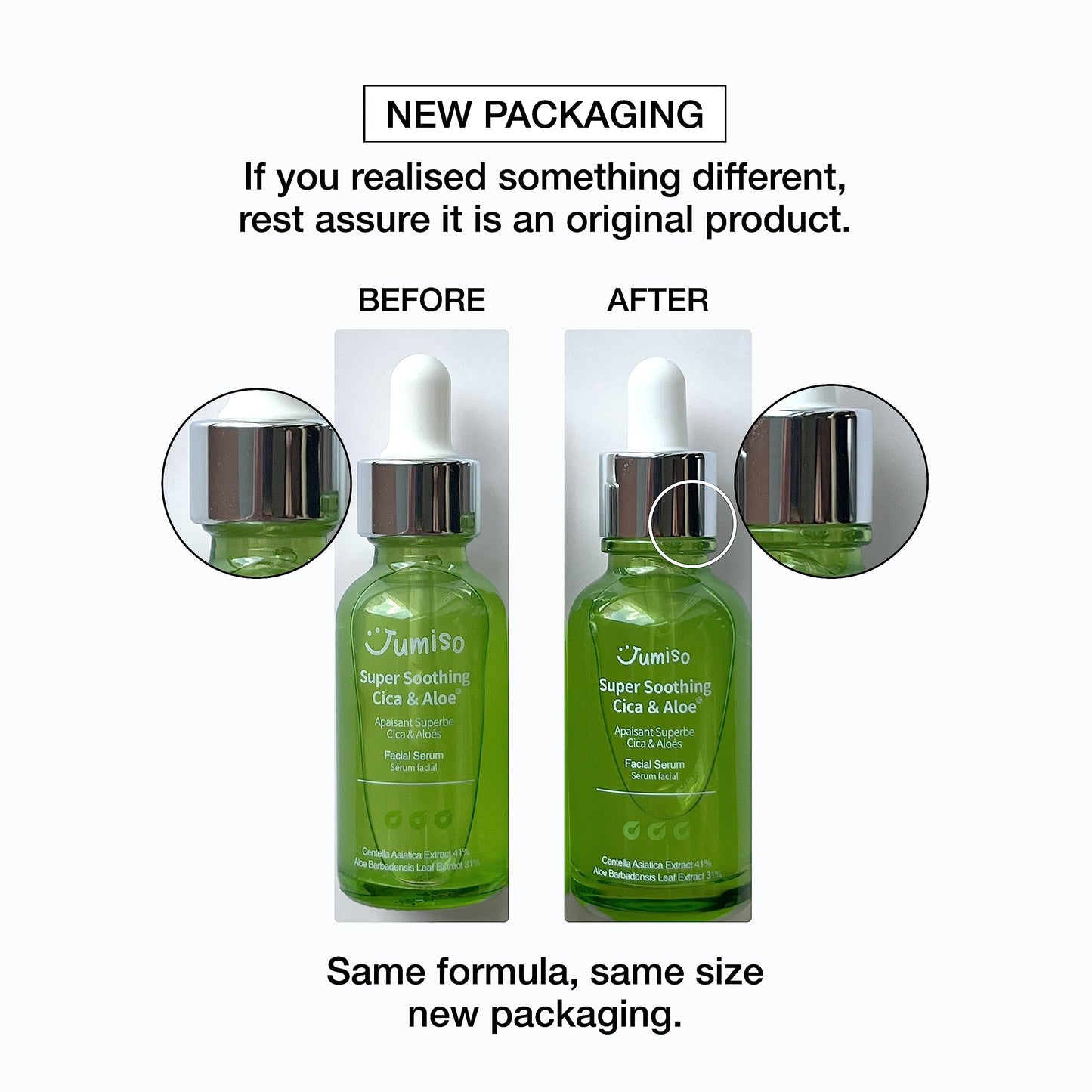 Jumiso Super Soothing Cica & Aloe Facial Serum 30ml