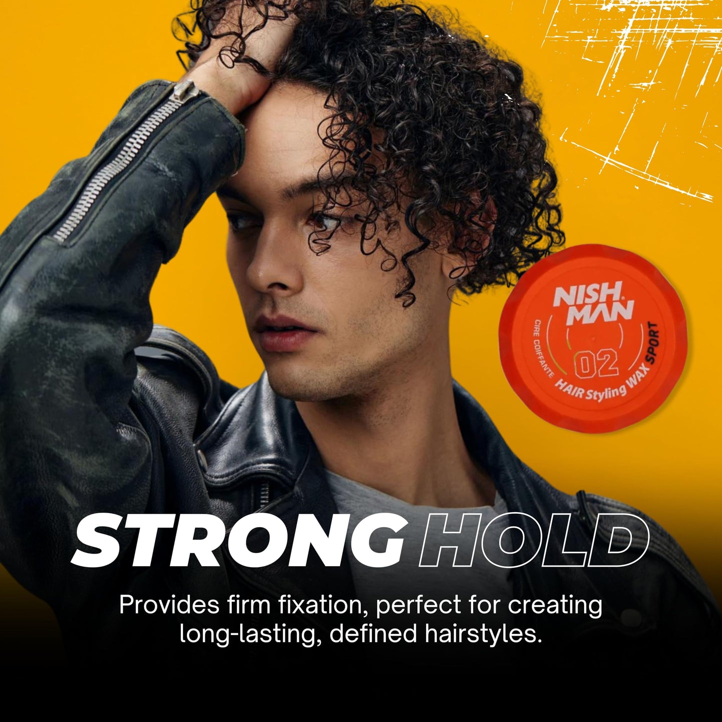 Nishman Serie Hair Styling (02 Sport AQUA WAX, 150 ml)