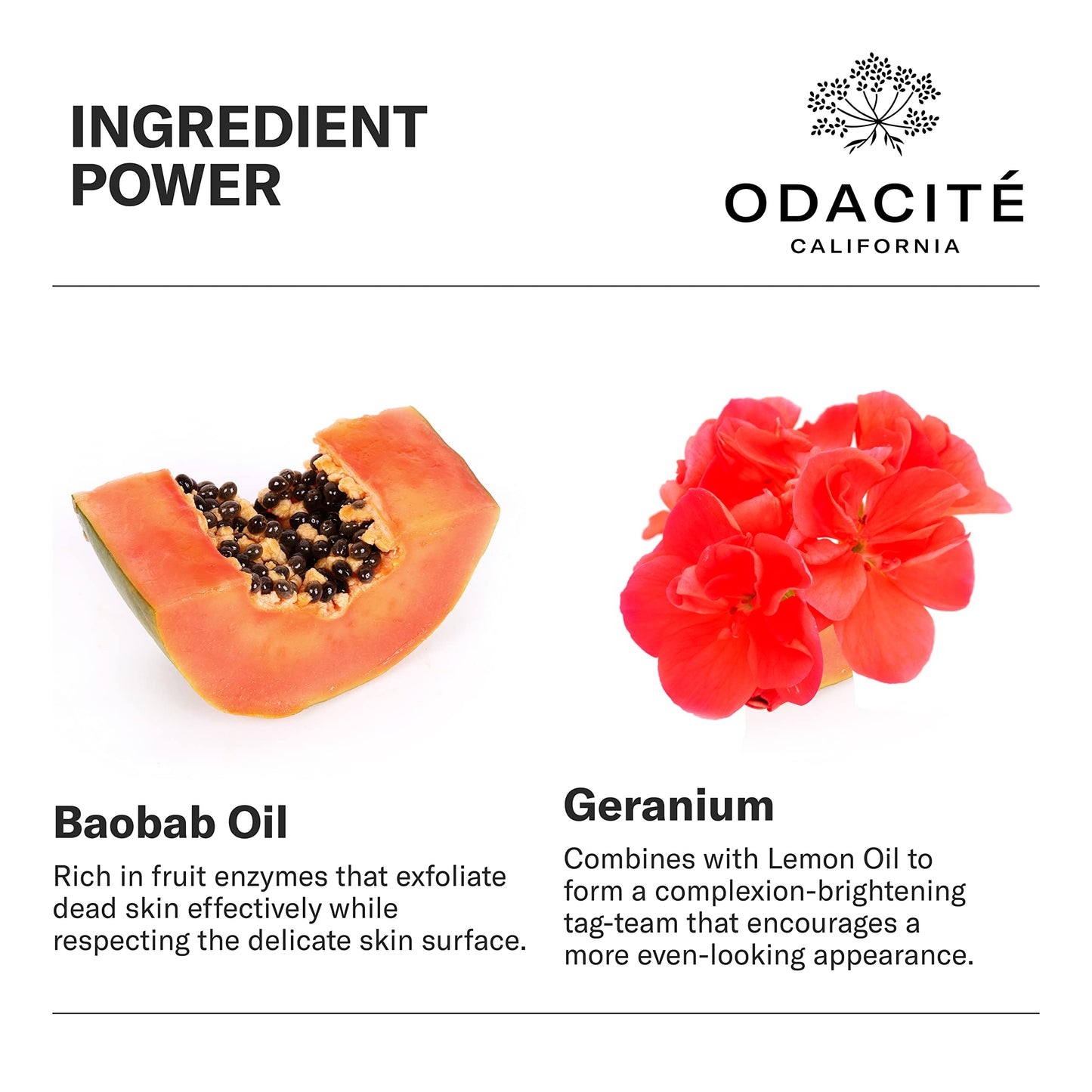 Odacità | Pa+G Hyperpigmentation Facial Serum Concentrate | Papaya & Geranium Oil | Dark Spot Solution | Natural, Vegan & Cruelty-Free | 5ml