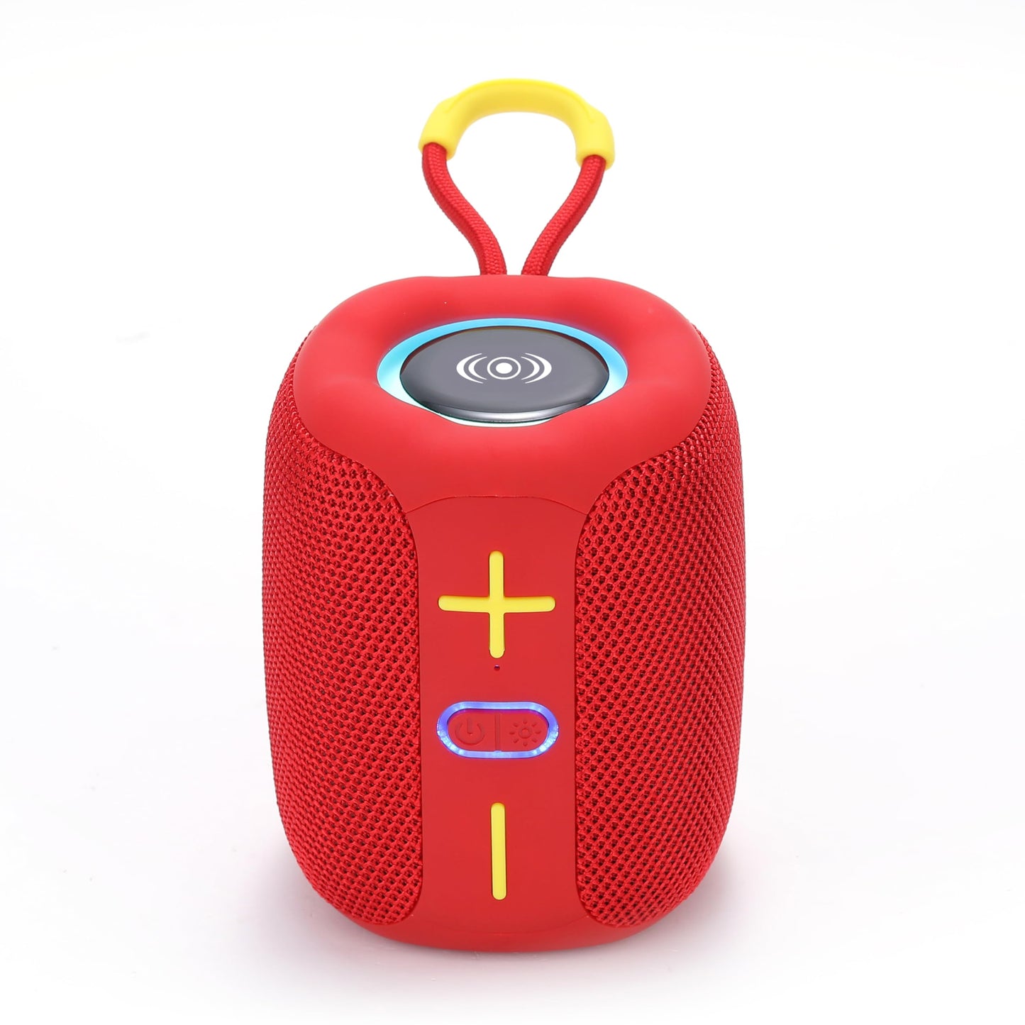 CONTROL EXPERT Bocina Bluetooth 8W Mini Bocina Portatil con Función Radio FM/USB/TF, Compatible con Phone, Tablet, Computadores, Ideal para Viajar y Campear (Rojo)