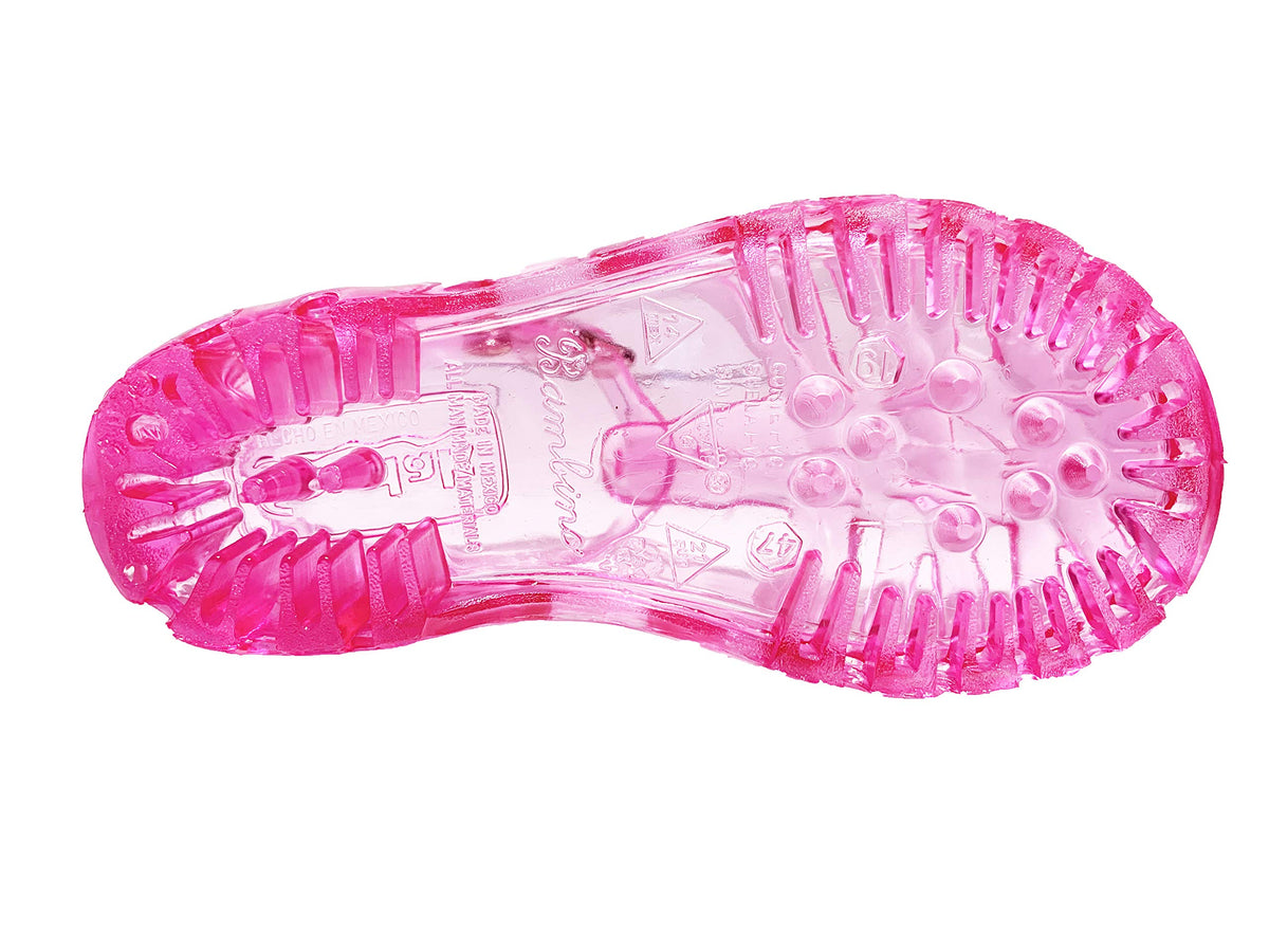 Huarache De Plástico para Niño Entrenador para IR Al Baño (ROSA, measurement_14_point_0_centimeters)