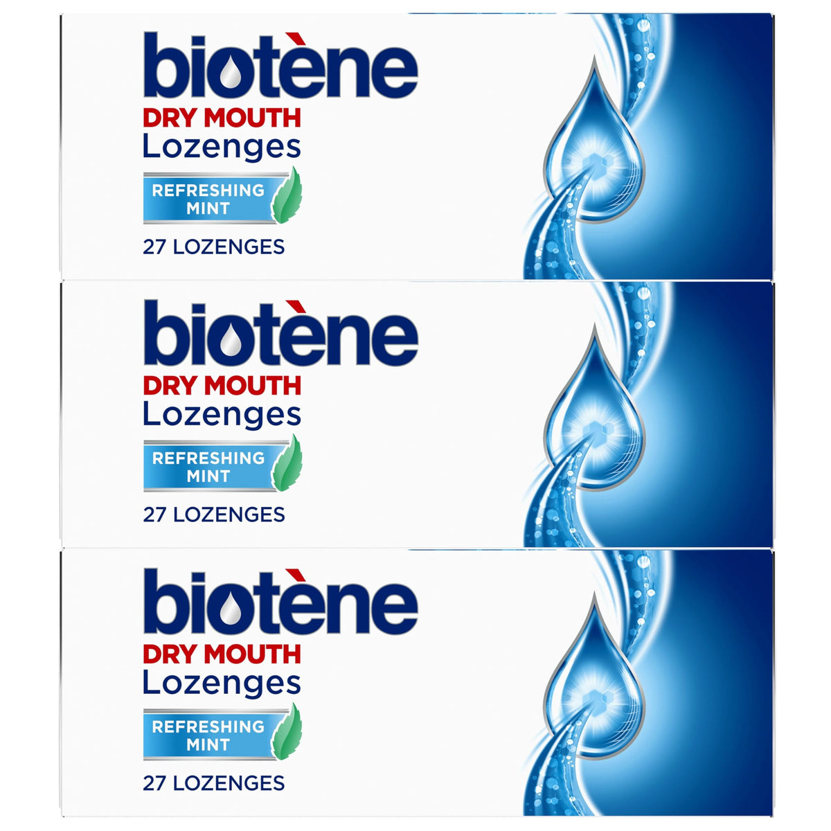 Pastillas Biotene Menta Refrescante 81 Unidades