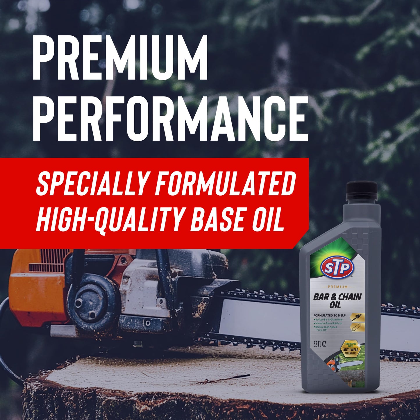 Aceite de Barra y Cadena STP Premium 32 Onzas para Motosierra