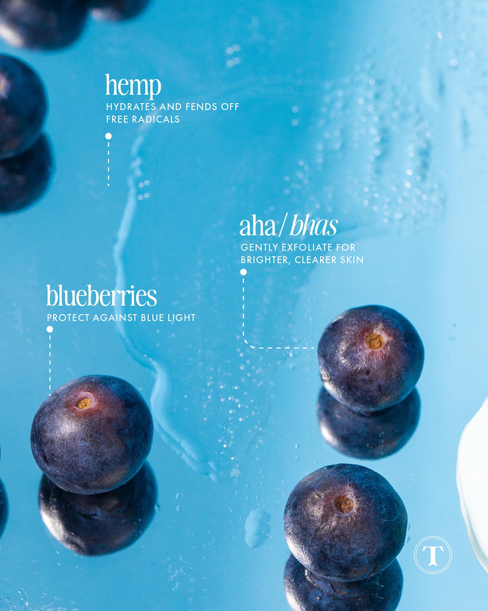 Truly- Aceite corporal Beauty Blueberry Kush con hidroxiácidos Aceite hidratante para después del baño Aceite corporal antienvejecimiento M
