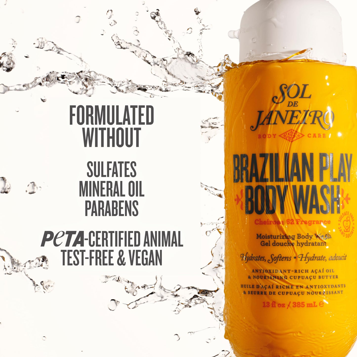 4 Play Moisturizing Shower Cream Gel Body Wash 385mL
