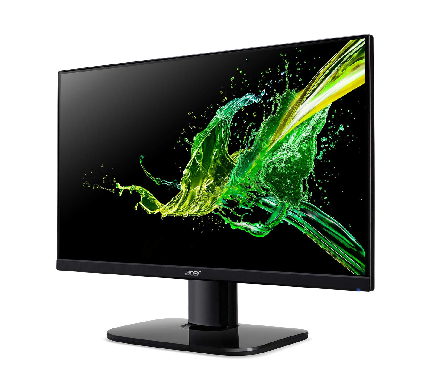acer KC242Y Hbi Monitor de Oficina para Juegos de 23.8" Full HD (1920 x 1080) de Marco Cero | Tecnología AMD FreeSync | 100Hz | 1ms (VRB) | Luz Azul Baja | Inclinación | Puertos HDMI y VGA, Negro