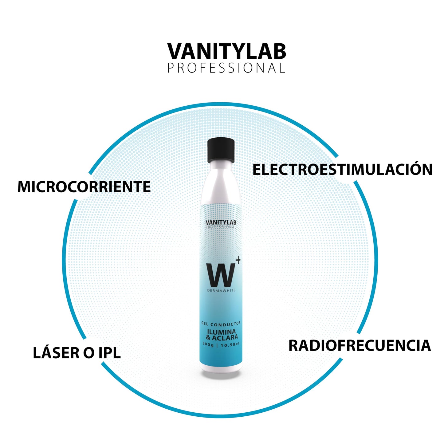 Gel Conductor Facial DERMAWHITE Hidratación Profunda Regenerativo Efecto Lifting