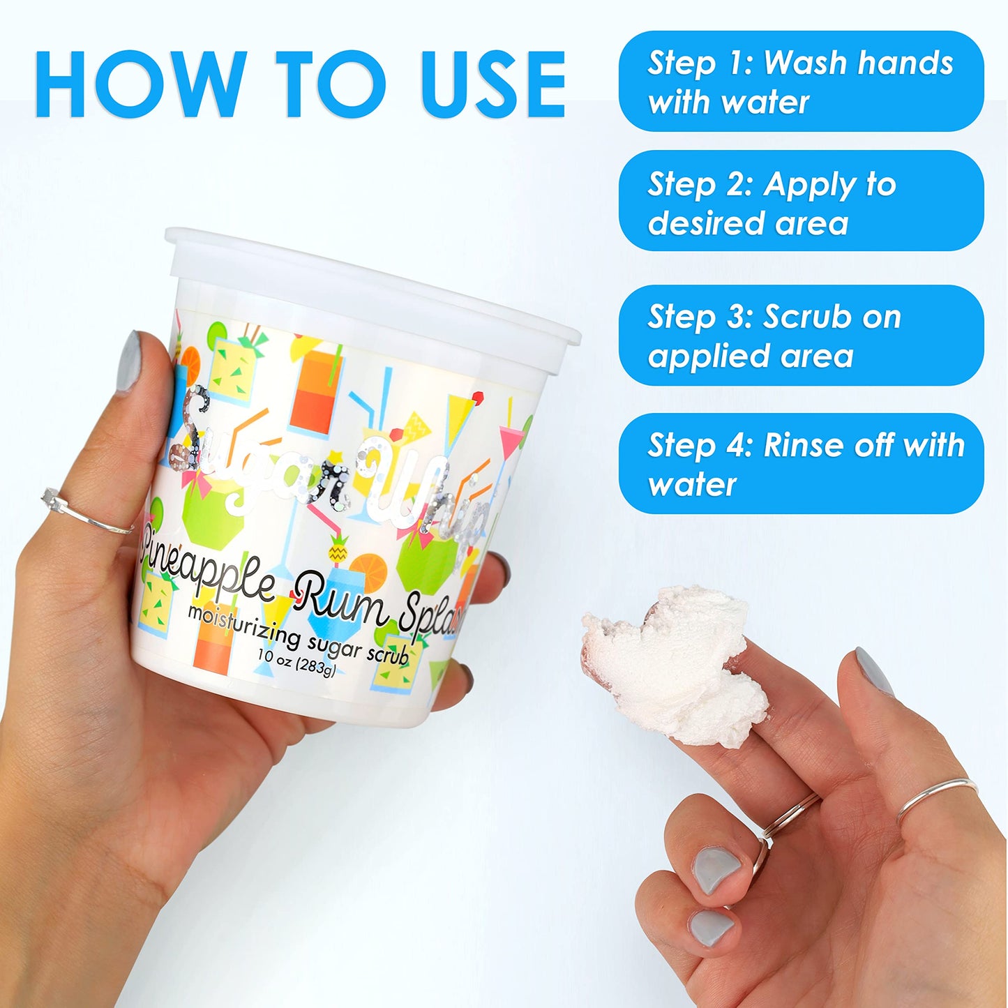 Exfoliante Primal Elements Pineapple Rum Splash 10 Ounce