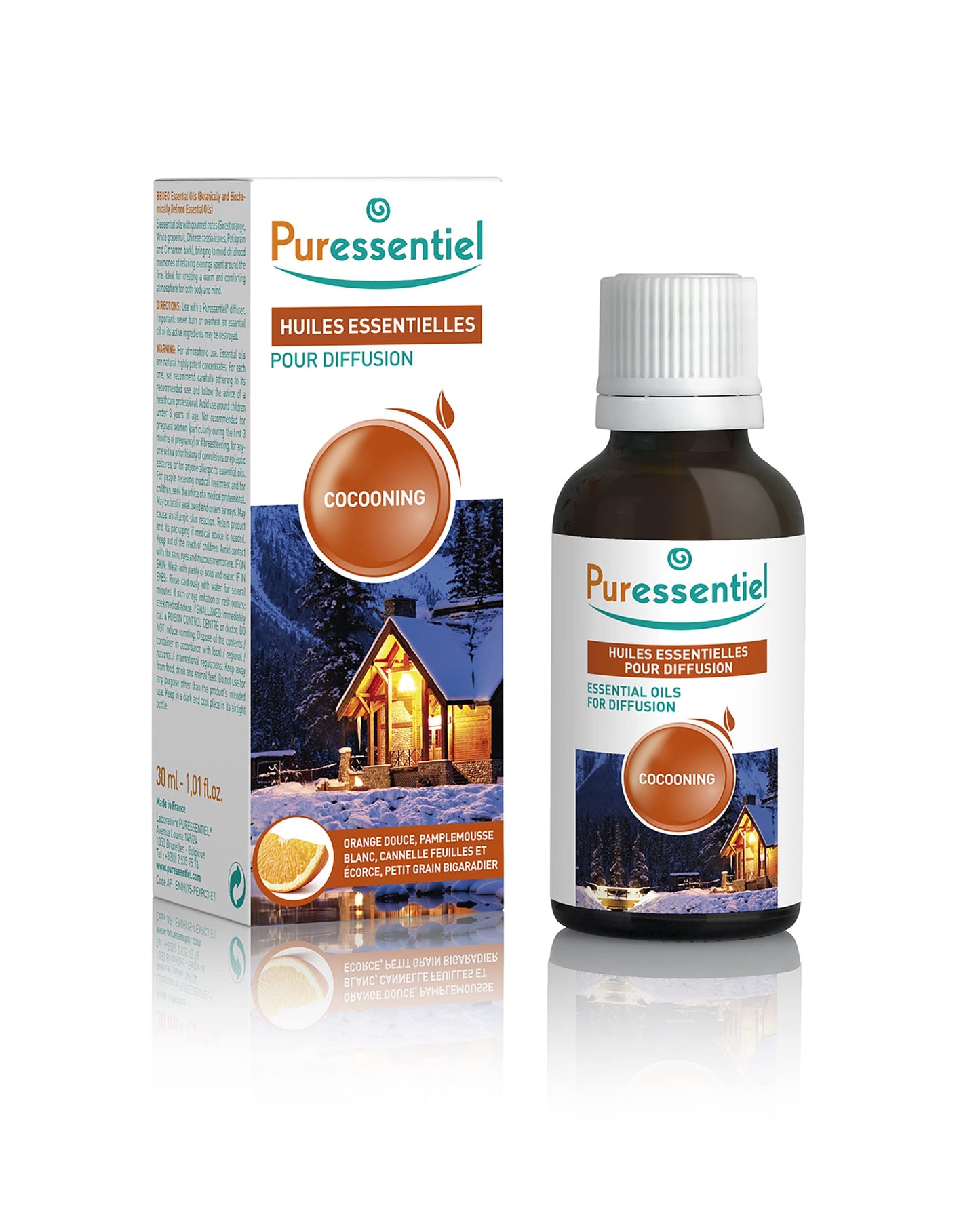 Puressentiel Essential Oil for Diffusion Cocooning 30ml by Puressentiel