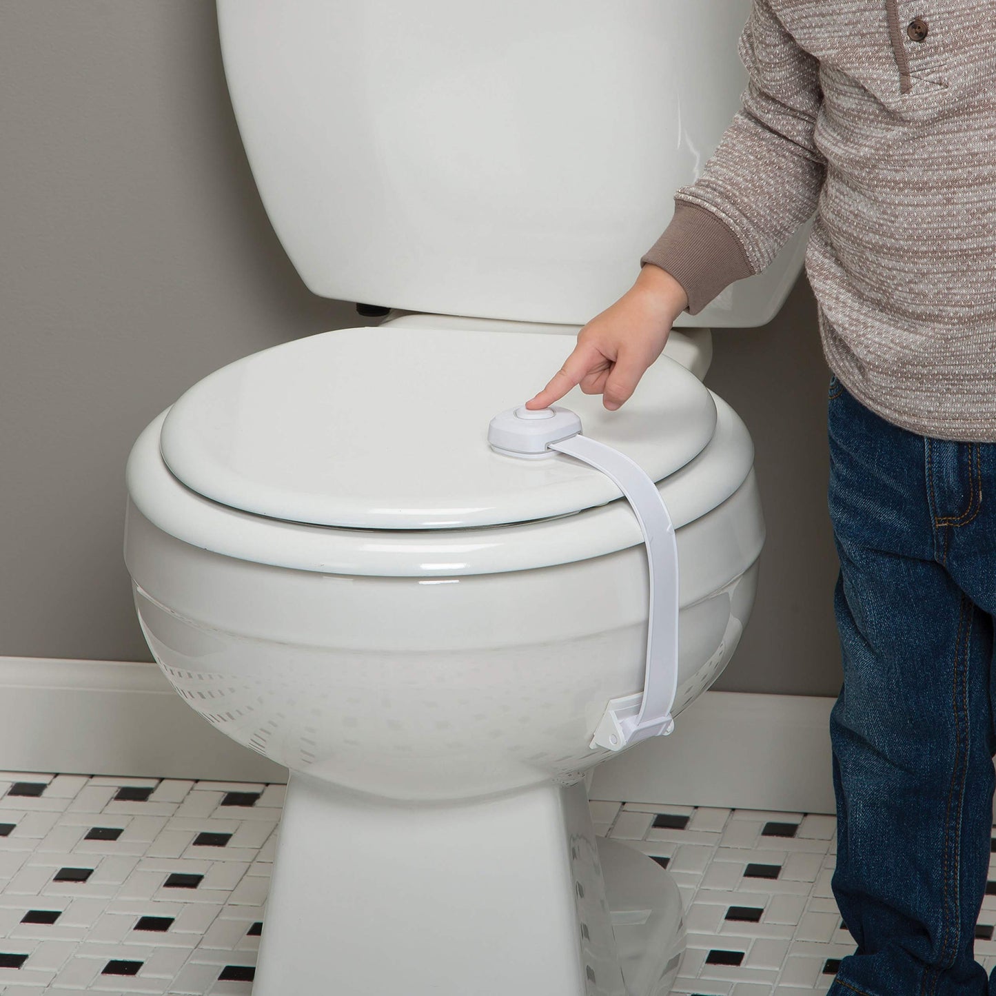 Cerradura de Inodoro Safety 1st Blanco Dos Unidades