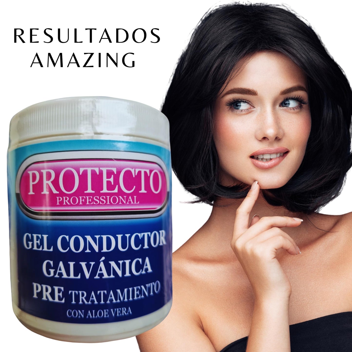 Kit Gel Facial Galvánica Compatible Nuskin Pre Y Tratamiento