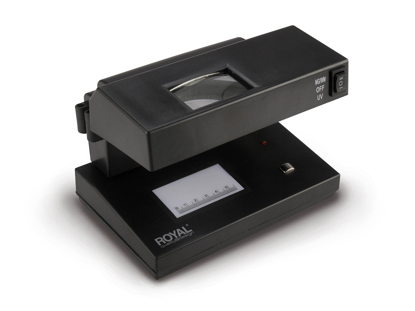 Detector de Billetes Falsos Royal UV1 con Alerta Sonora y Calculadora