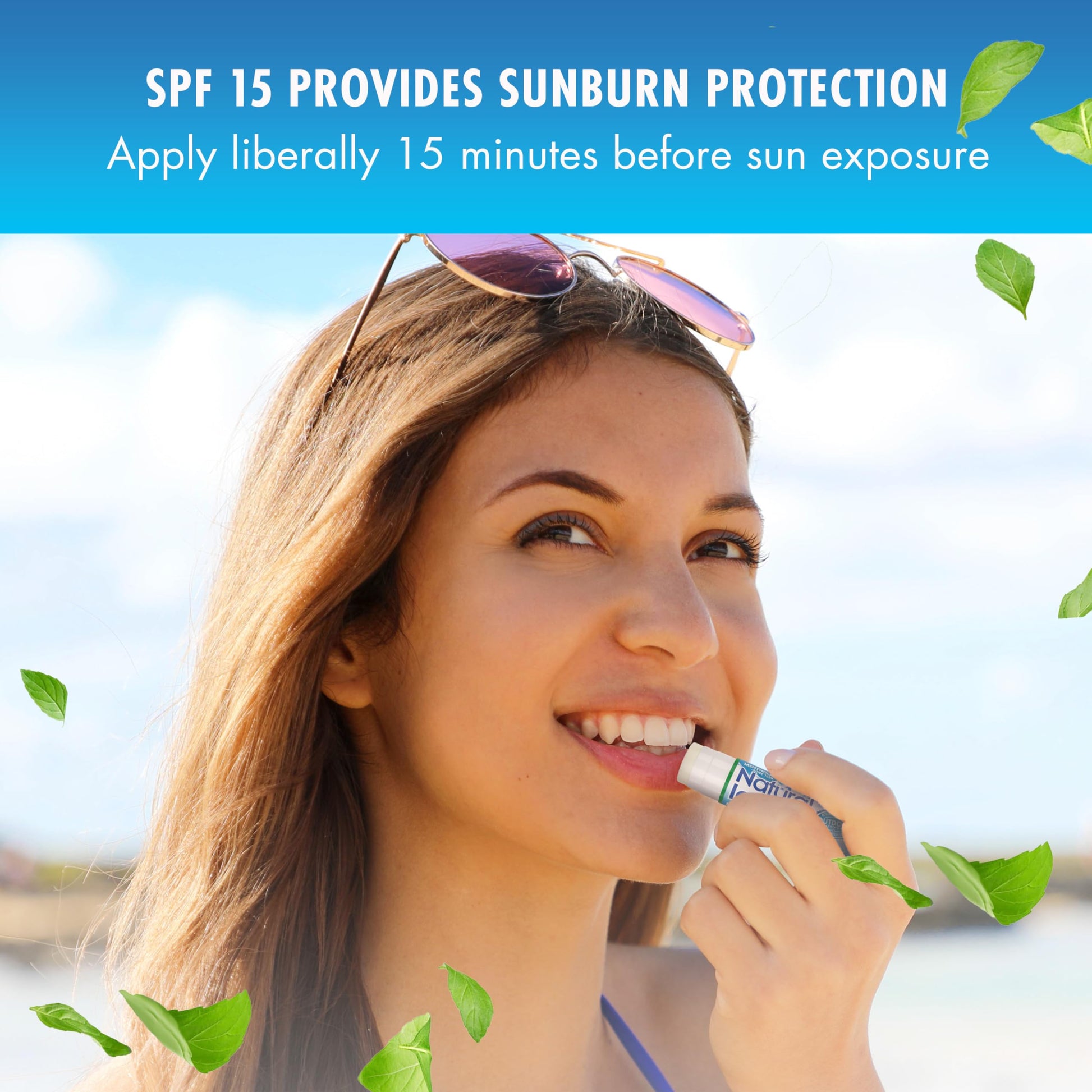 Bálsamo Labial Mentholatum Natural Ice SPF 15 Original