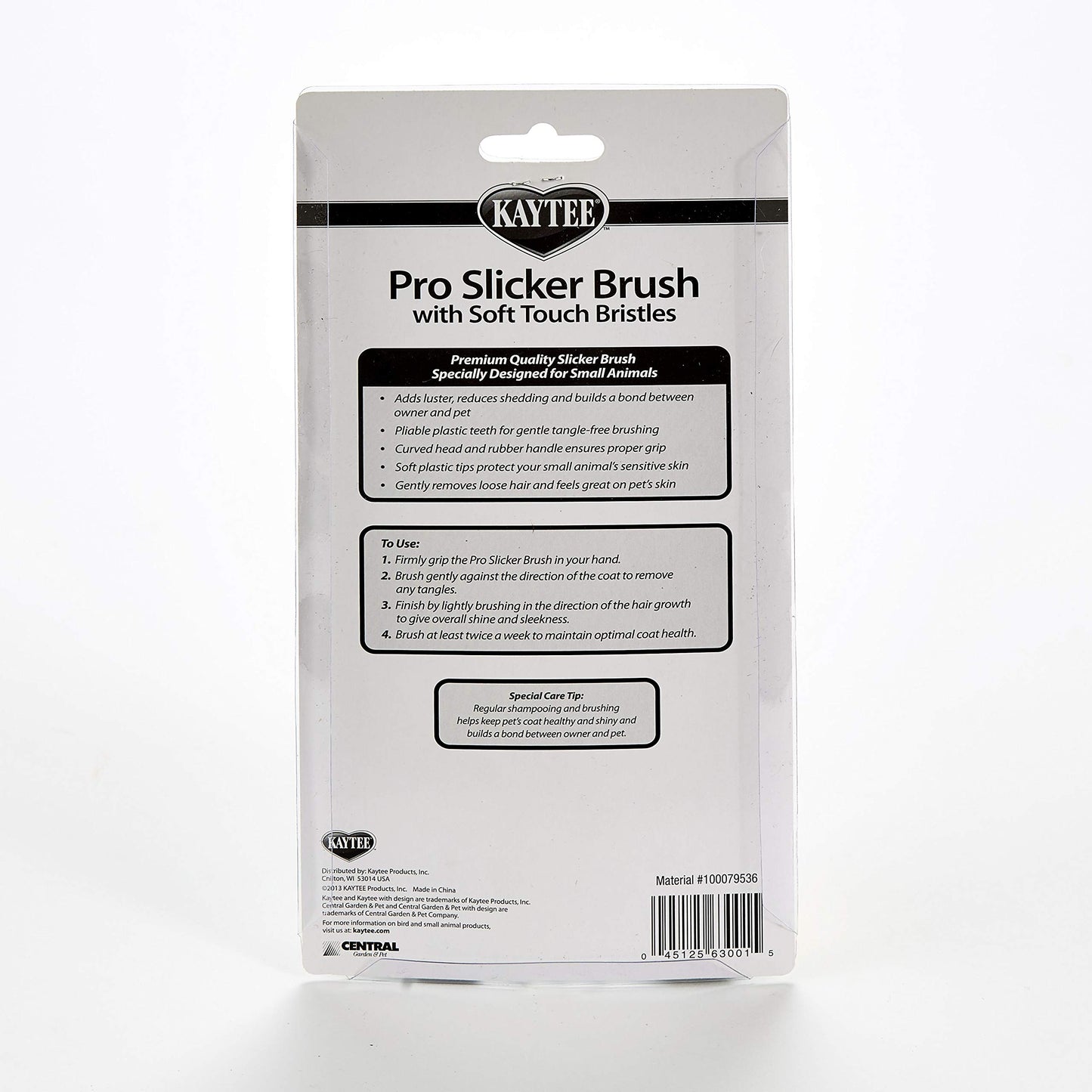 Kaytee Cepillo Pro-Slicker, Blanco