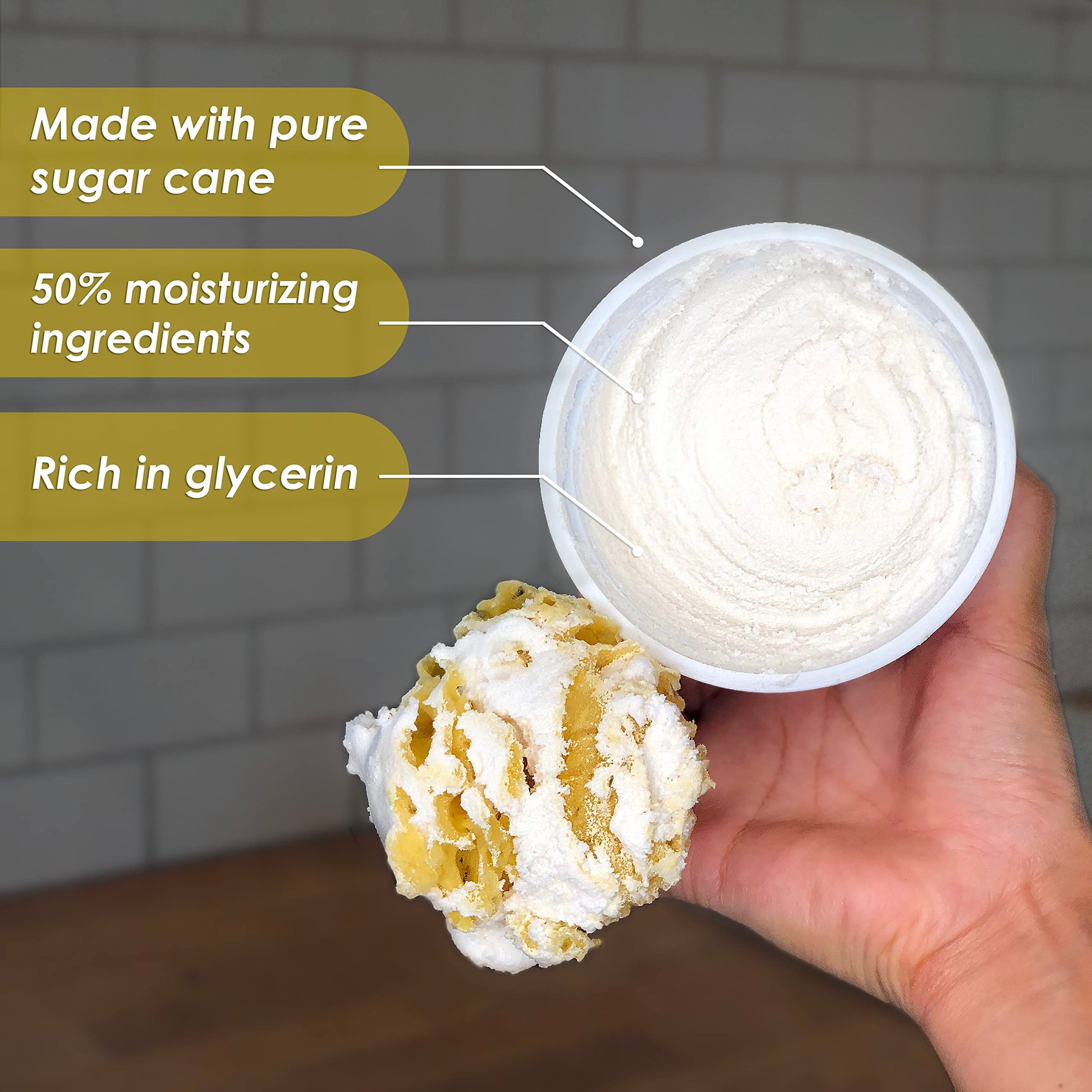 Azúcar Exfoliante Primal Elements Daisy 10 Ounce