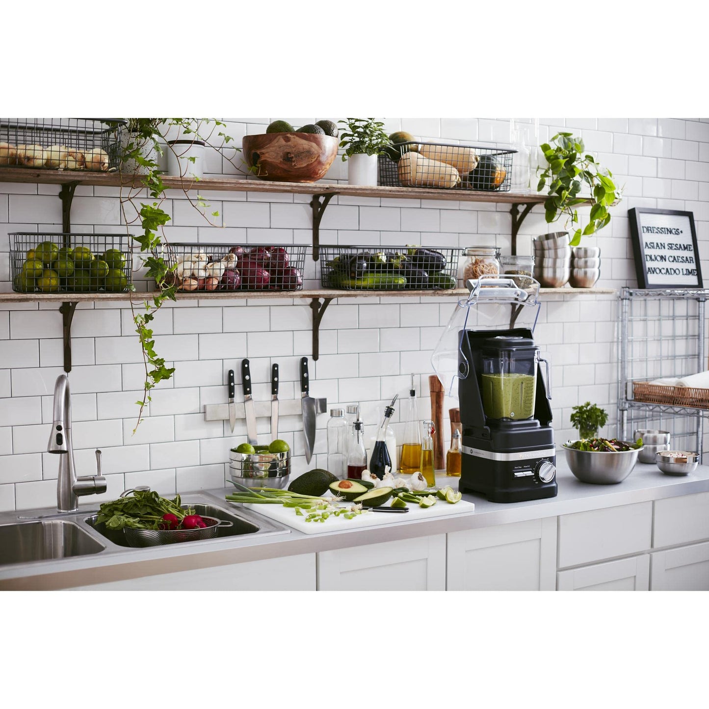 KitchenAid KSBC1B2BM NSF Enclosure Commercial Blender, 60 oz, Black Matte