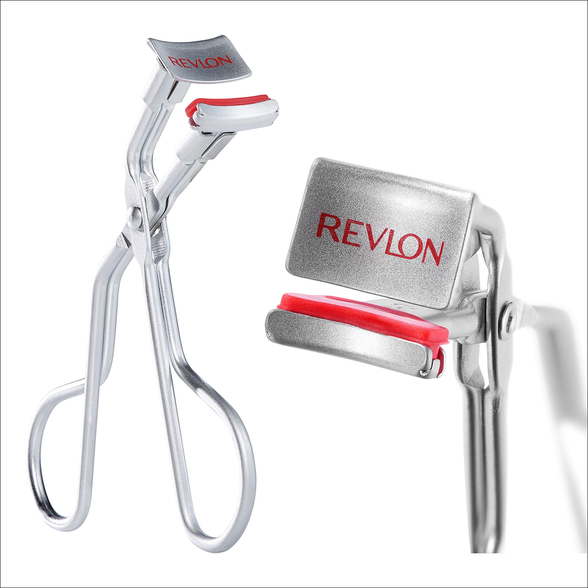 Revlon 309970075538 Rizador de Pestanas de alta Precision, Plata, Estandar, Paquete de 1