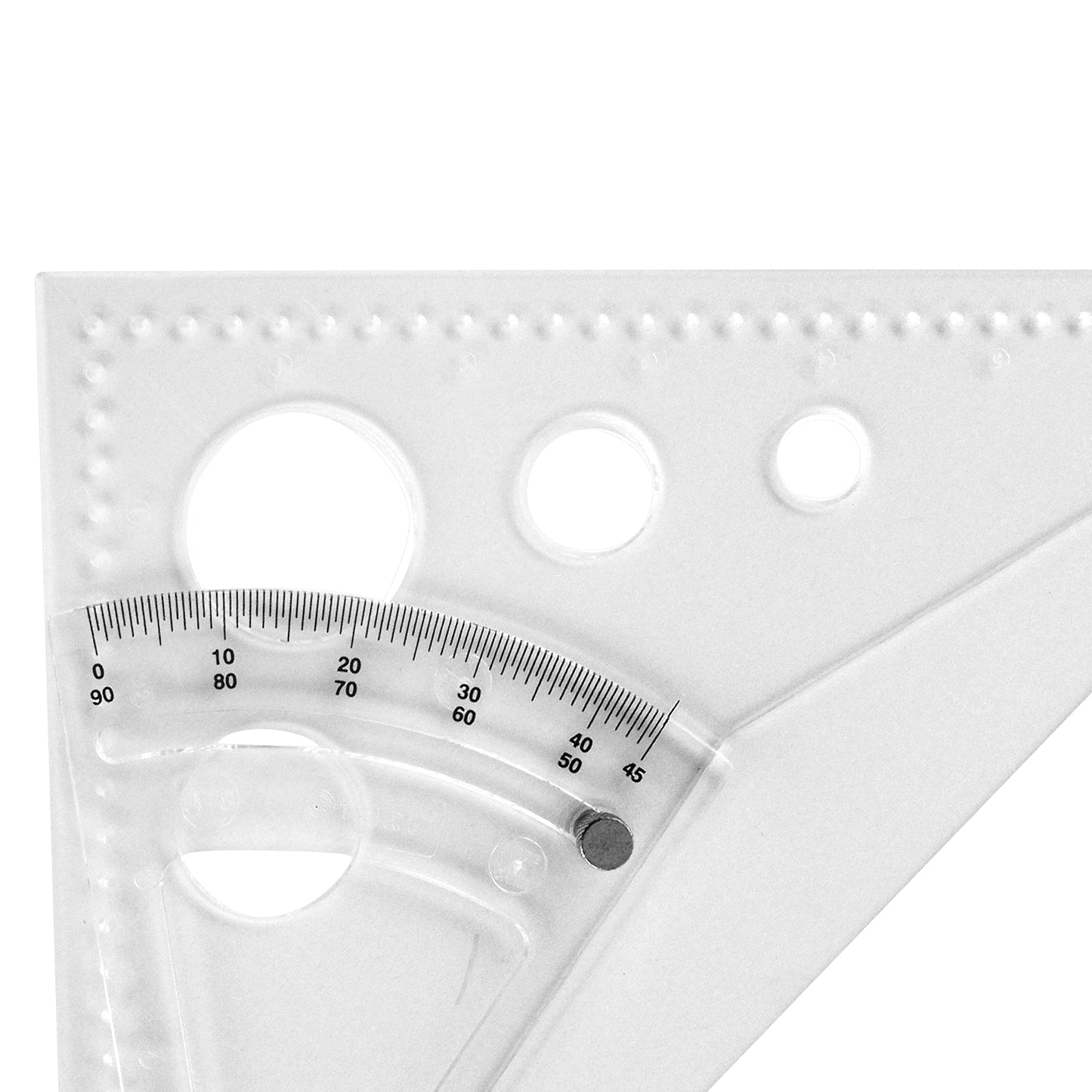 Westcott - Escala triangular ajustable de 8 pulgadas, at-8