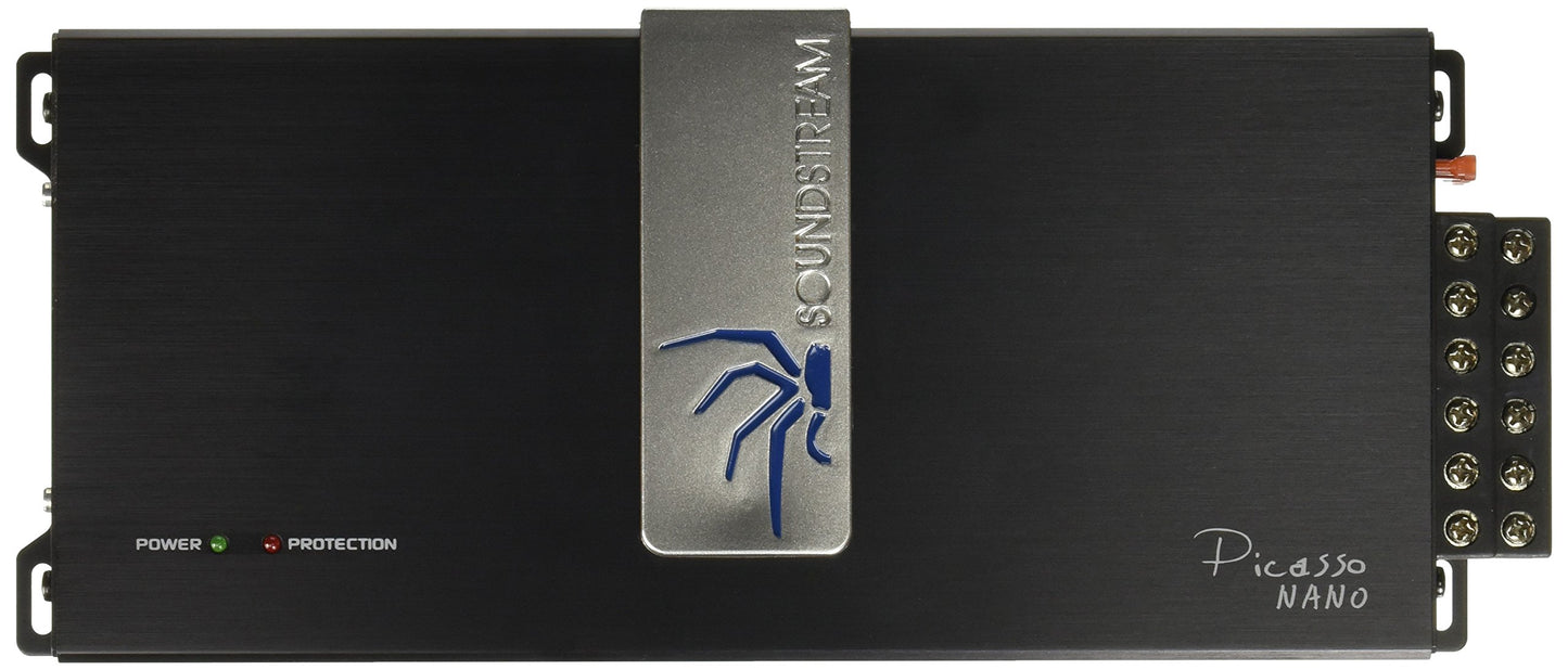 Amplificador Soundstream Digital Clase D Negro 5 Canales 640 W Car Audio