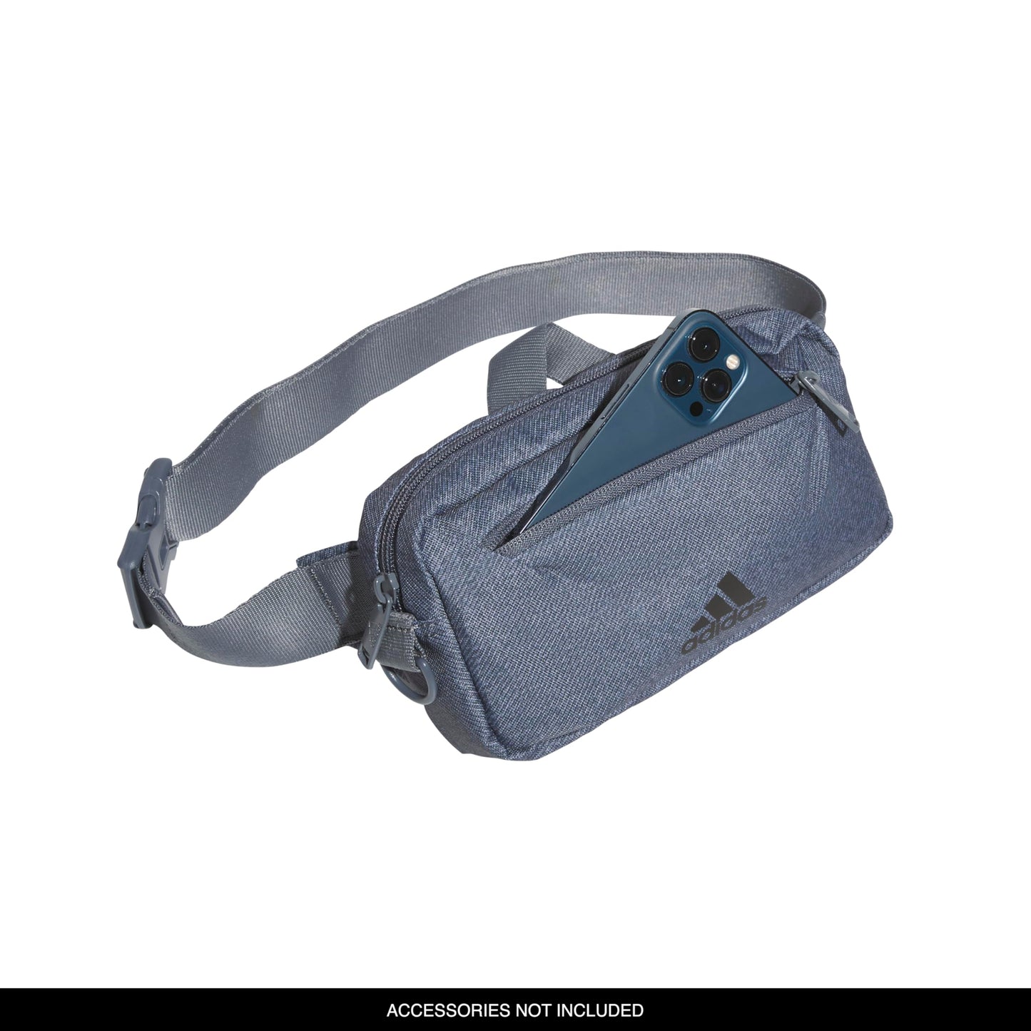 adidas Must Have 2.0 - Riñonera cruzada con correa ajustable para festivales y viajes, sarga Onix Gris/Onix Grey, Una talla, Bolsa de cinturón 2.0 imprescindible con correa ajustable para festivales y
