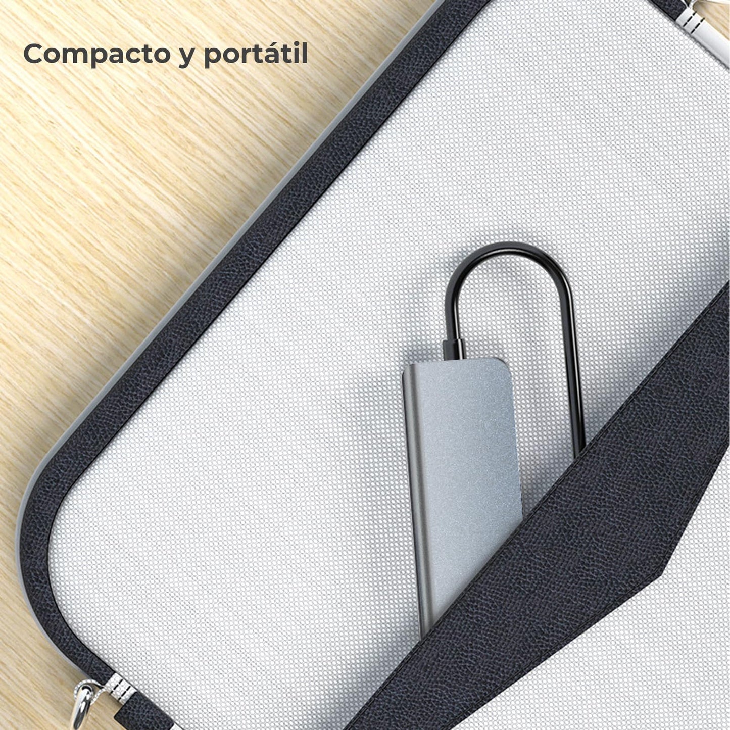 Adaptador USB C WULAR Multipuerto Hub 4 en 1 a HDMI 4K Compatible con MacBook Pro, MacBook Air M1 M2, DELL y Más Dispositivos Tipo C