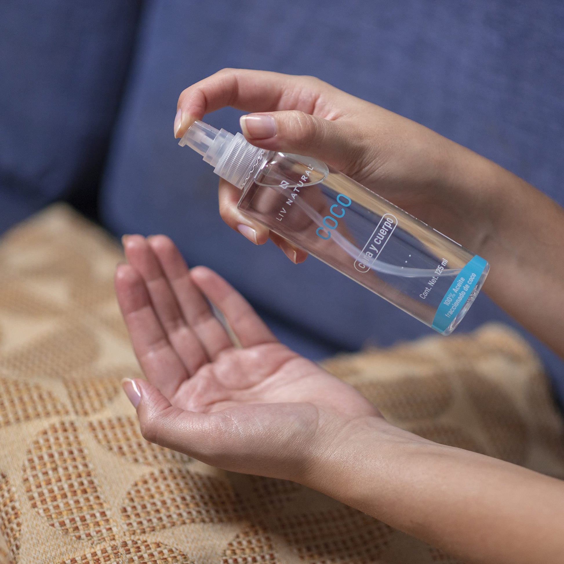 Set de Aceites de Coco Fraccionado LIV NATURAL 125 ml