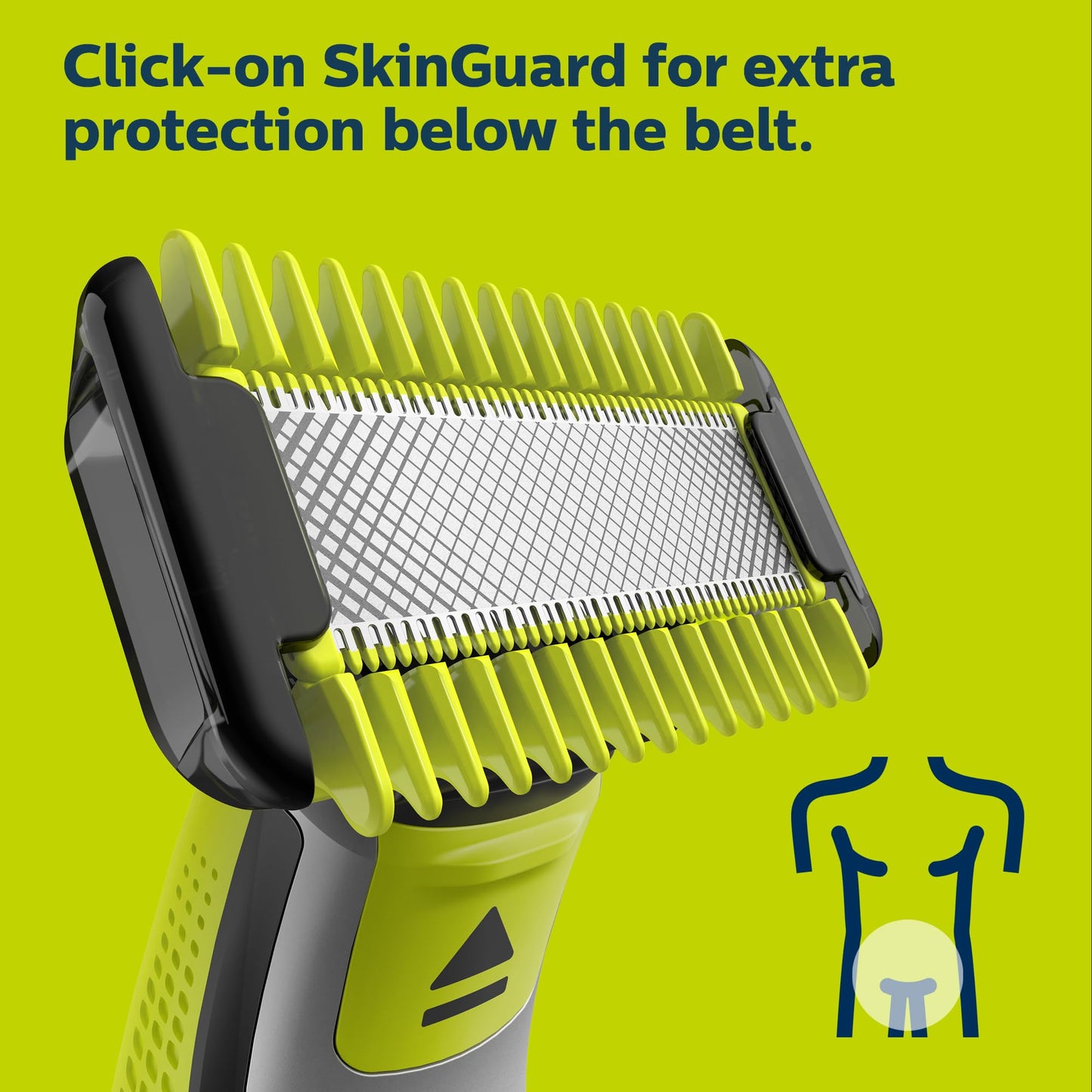 Philips Norelco Oneblade - Cuchilla de repuesto, Kit para rostro y cuerpo, Multicolor
