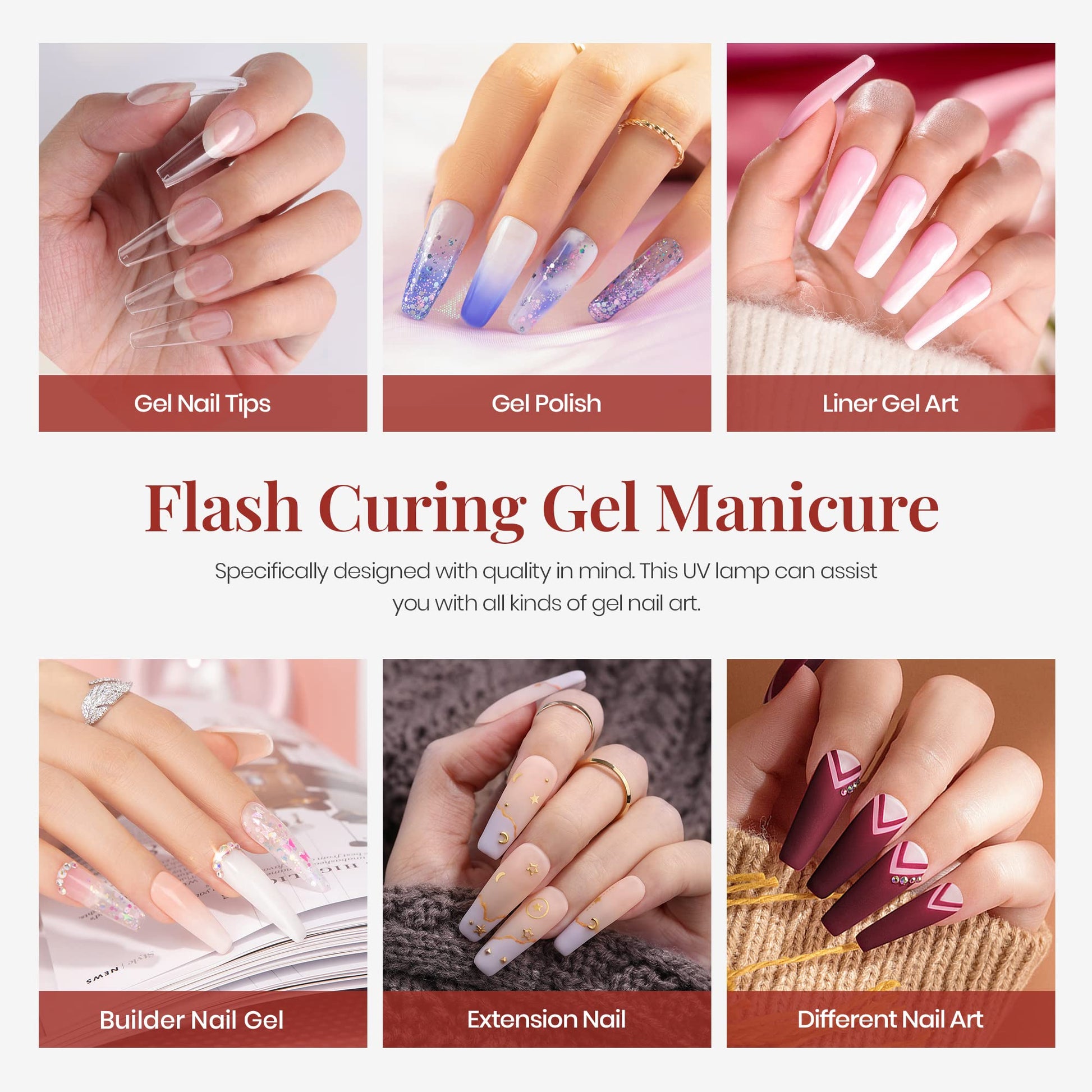 Mini luz ultravioleta Beetles para uñas de gel, curado instantáneo, innovador con sensor inteligente para un sistema de extensión fácil y rápido, luz LED ultravioleta portátil para manicura para esmalte de uñas en gel, arte de uñas DIY