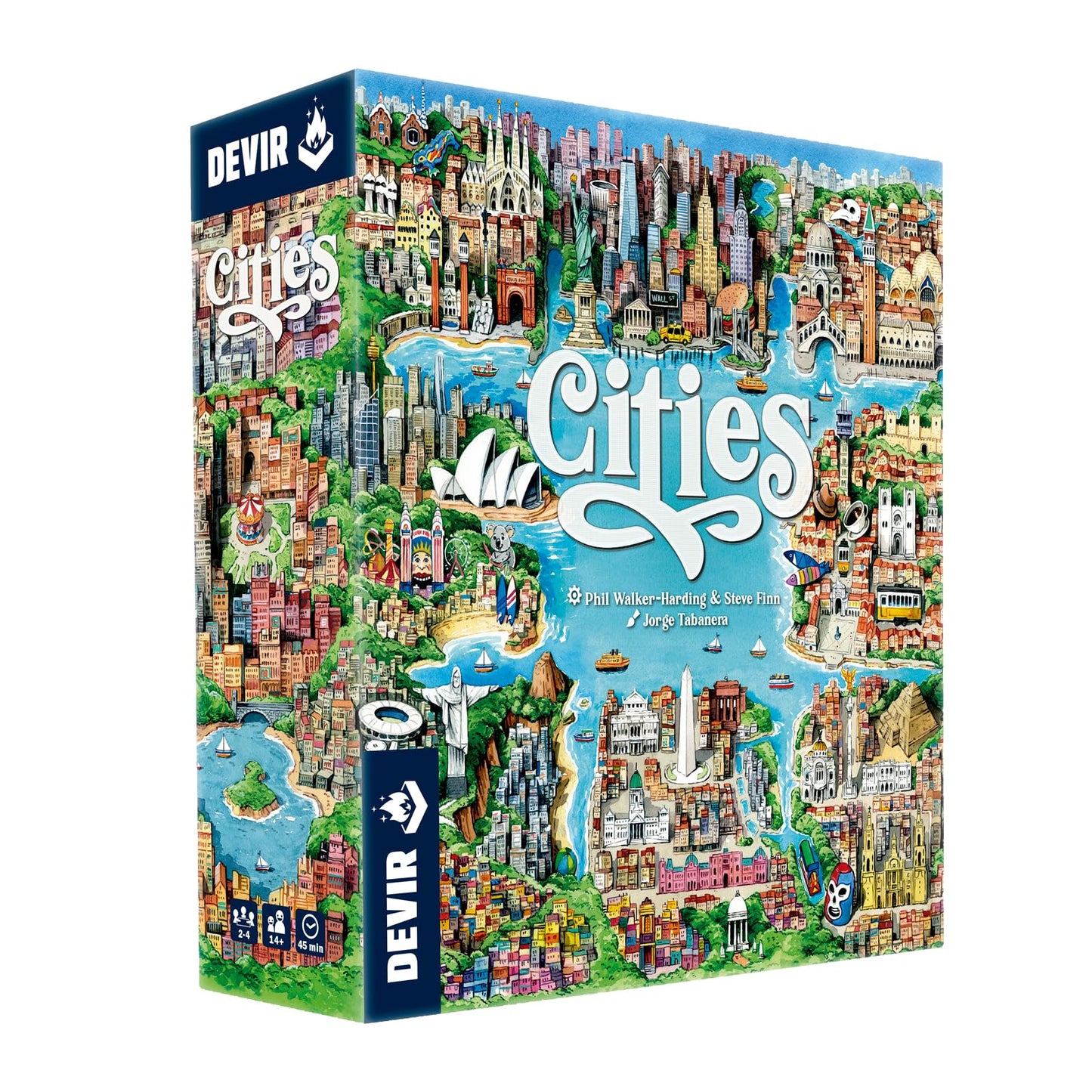 Devir Cities Juego De Mesa en Español