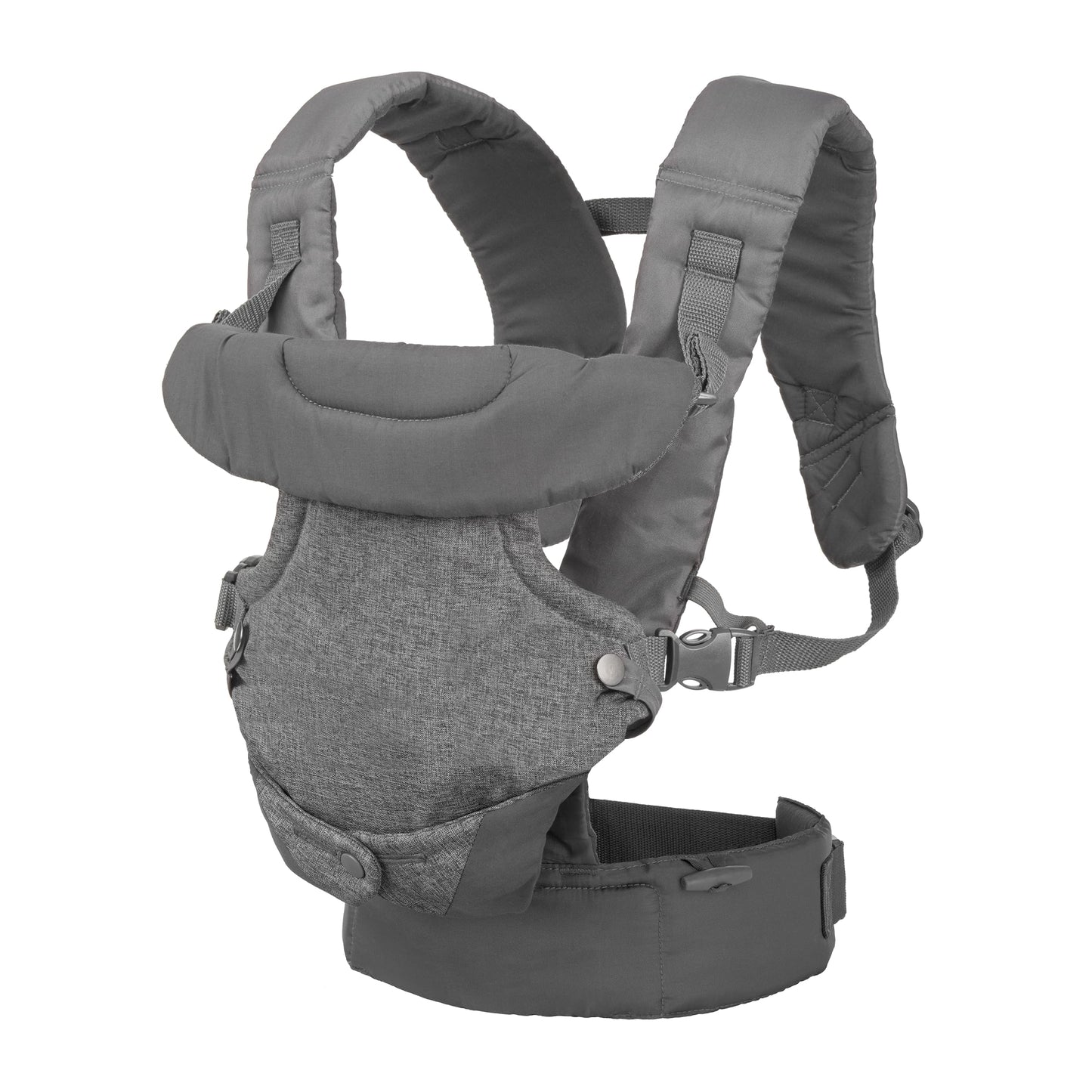 Infantino 200-183 Portabebés Convertible 4 en 1, Color Gris