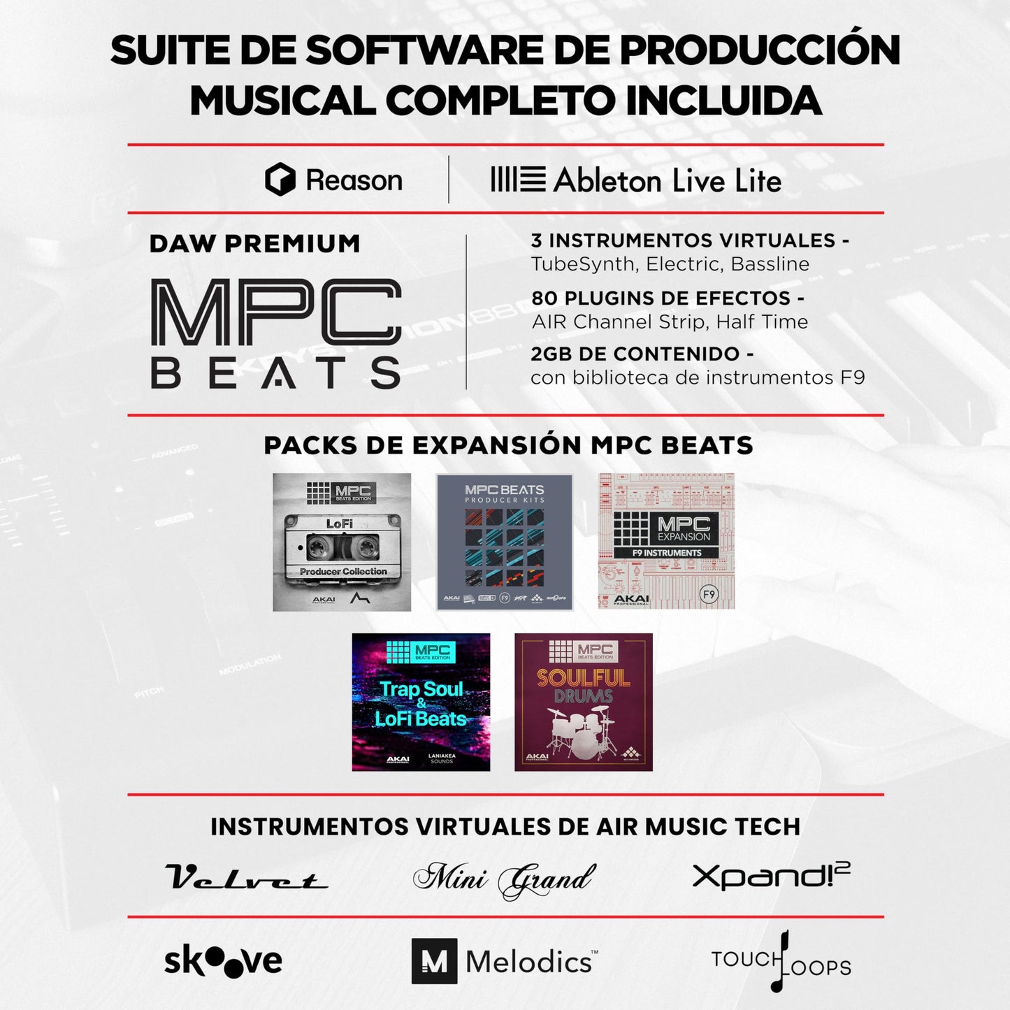 M-Audio Keystation 88 MK3 - Controlador MIDI USB con teclado de 88 teclas semipesadas para manejar sintetizadores virtuales y parámetros de DAW
