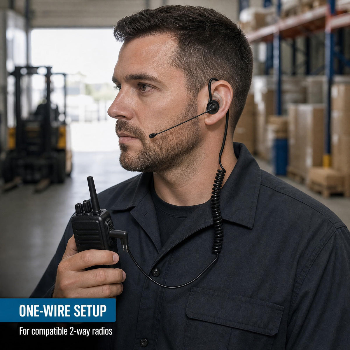 Auriculares para Casco de Motocicleta Klein Electronics RiderComm con Micrófono de Reducción de Ruido y Altavoces Loud-n-clear