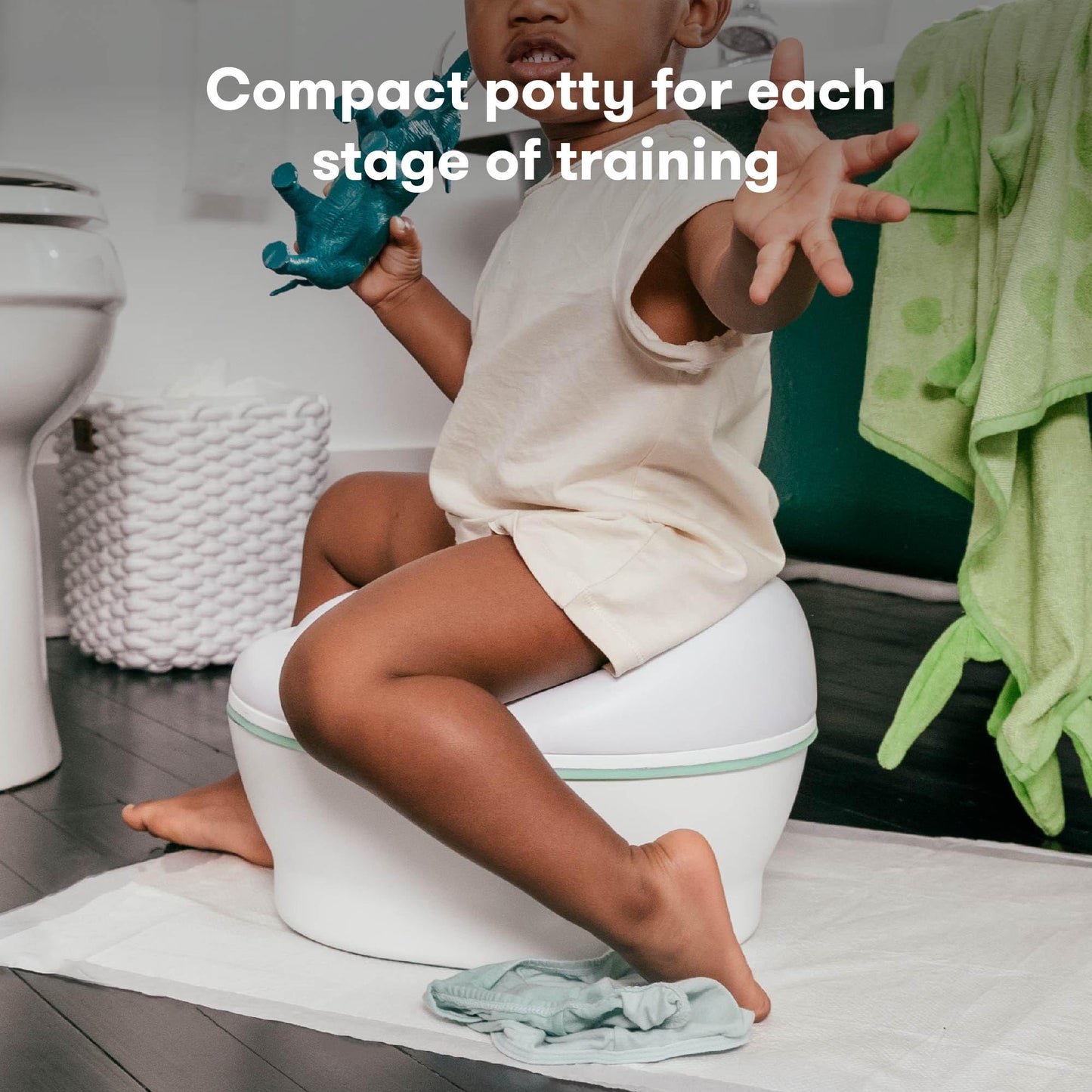 Frida Baby - El kit todo en uno incluye orinal Grow-with-Me, tapa de inodoro, taburete de paso para inodoro, taburete de paso para fregadero, elementos esenciales de limpieza y guía profesional para orinal