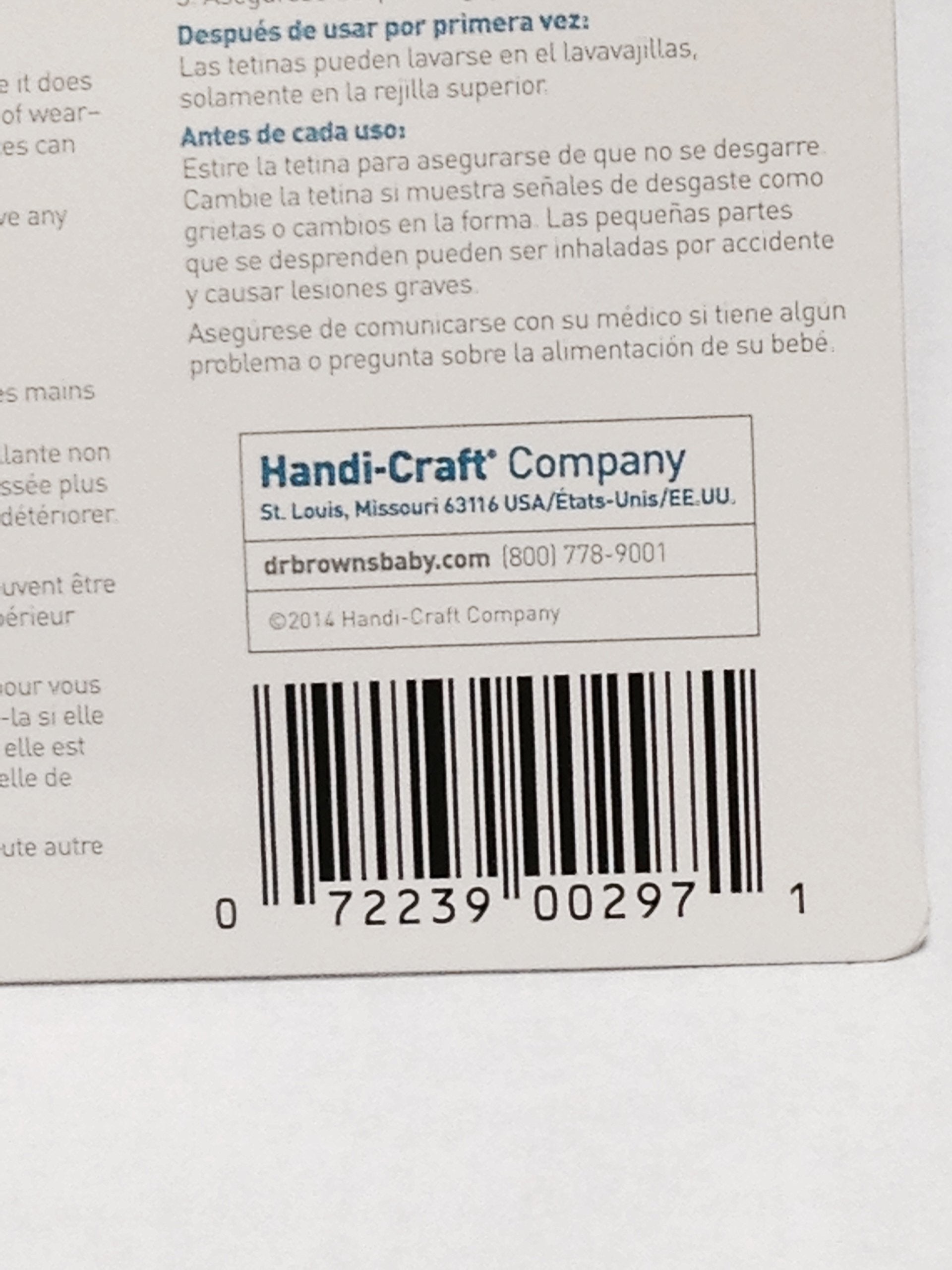 Chupete Standard Natural Flow Dr. Browns Preemie Paquete de 4